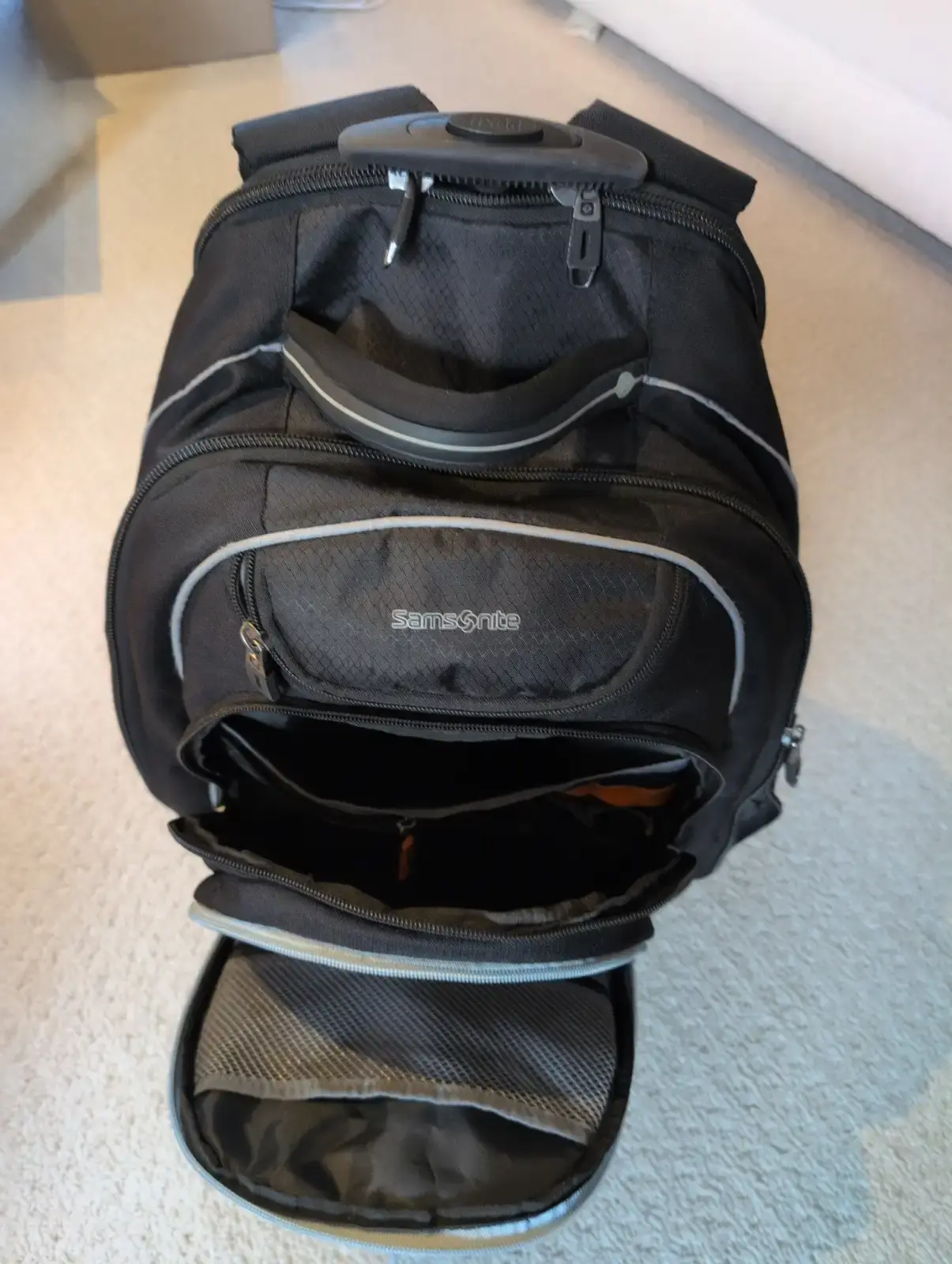 Samsonite school or travel carry on with backpack straps - photo 5