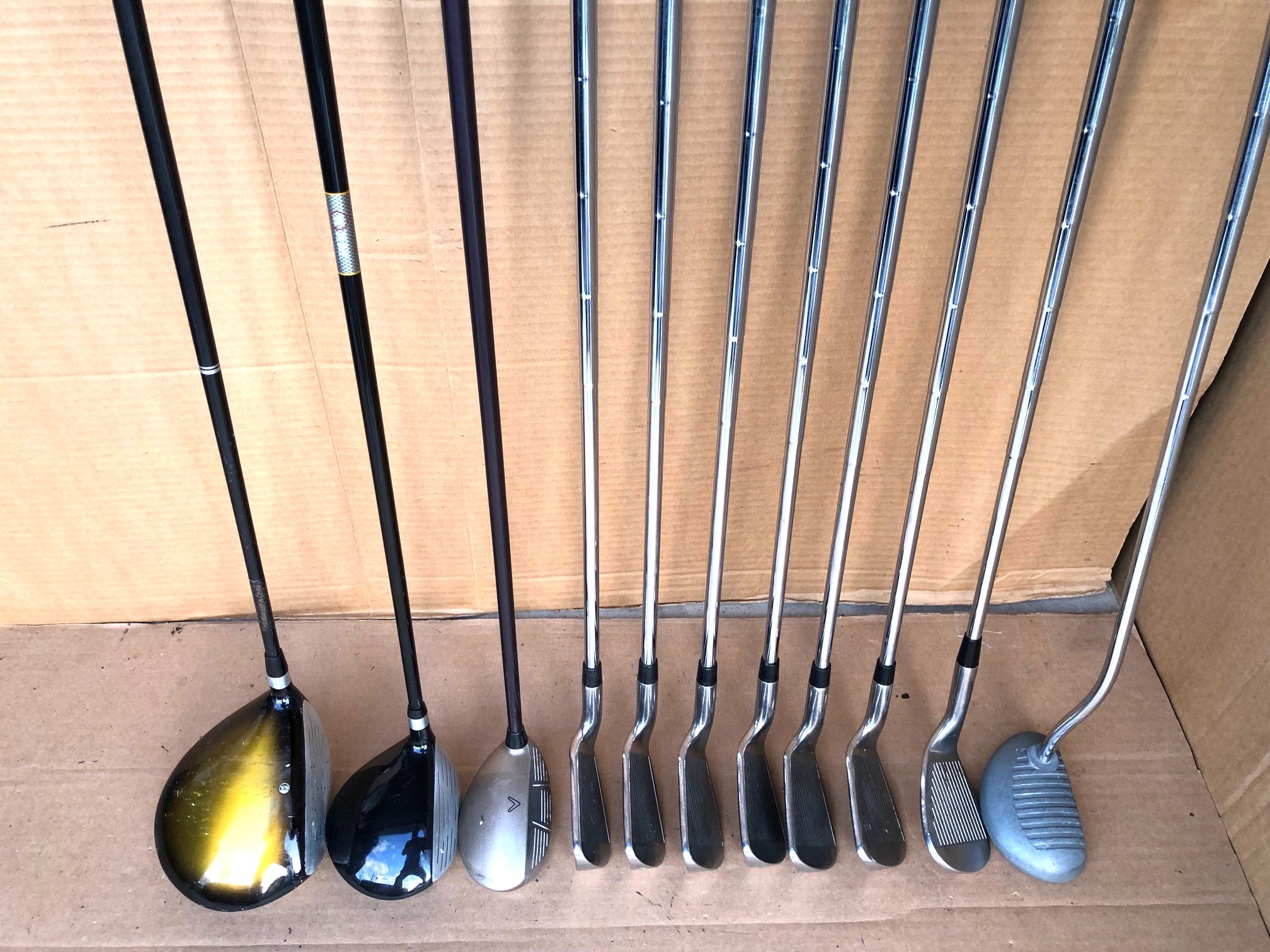 Full set of golf clubs & golf bag - right hand - photo 2