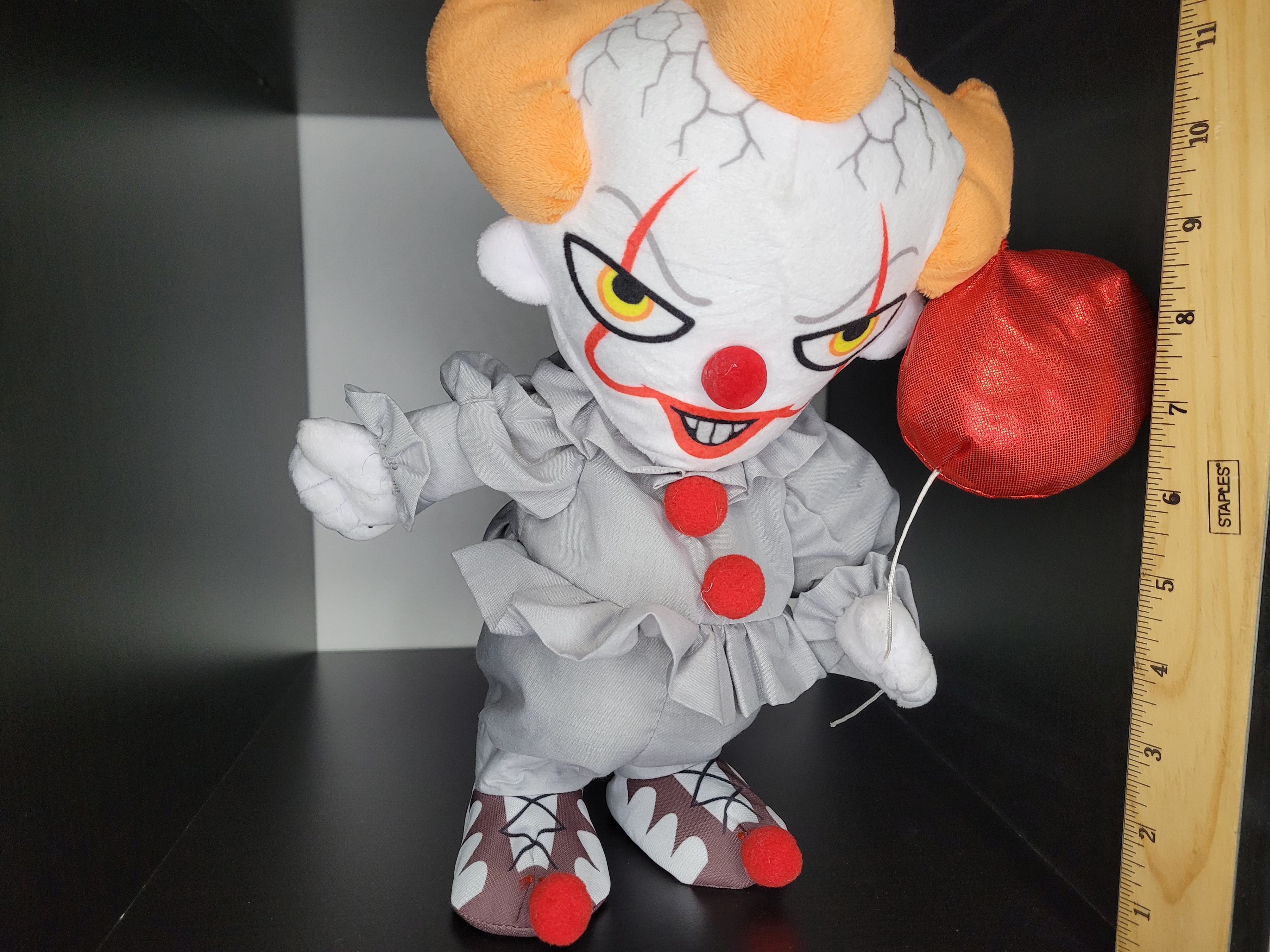 MAGIC POWER ANIMATED PENNYWISE TALKING HORROR DOLL - photo 3