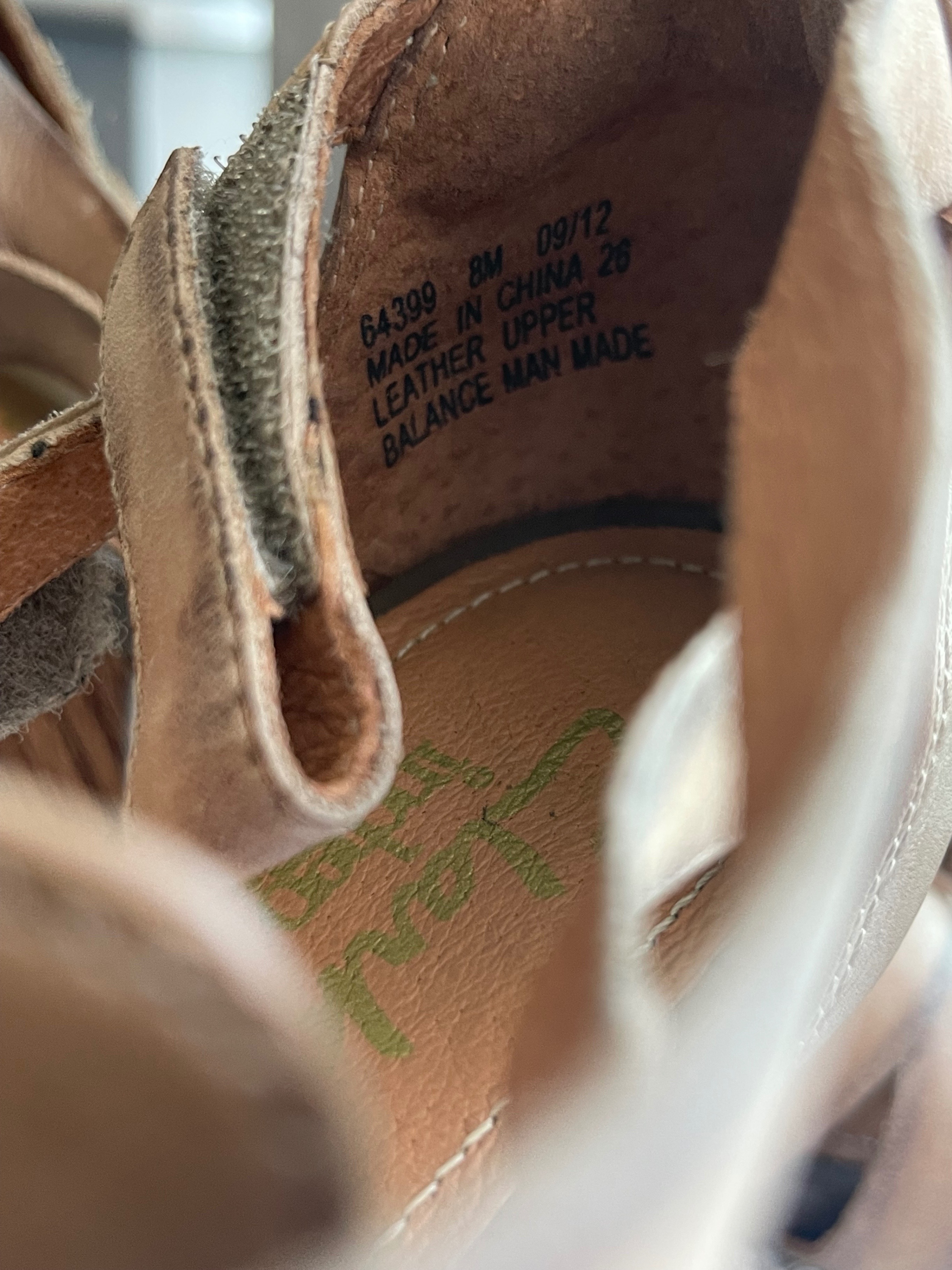 Clarks "Rosa Hyde" Beige Leather Heels (Size 9.5) - photo 4