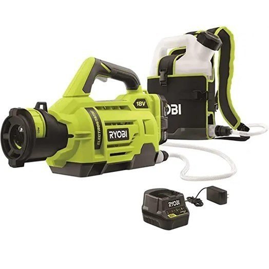 RYOBI ONE+ 18-Volt Lithium-Ion Cordless Electrostatic Sprayer