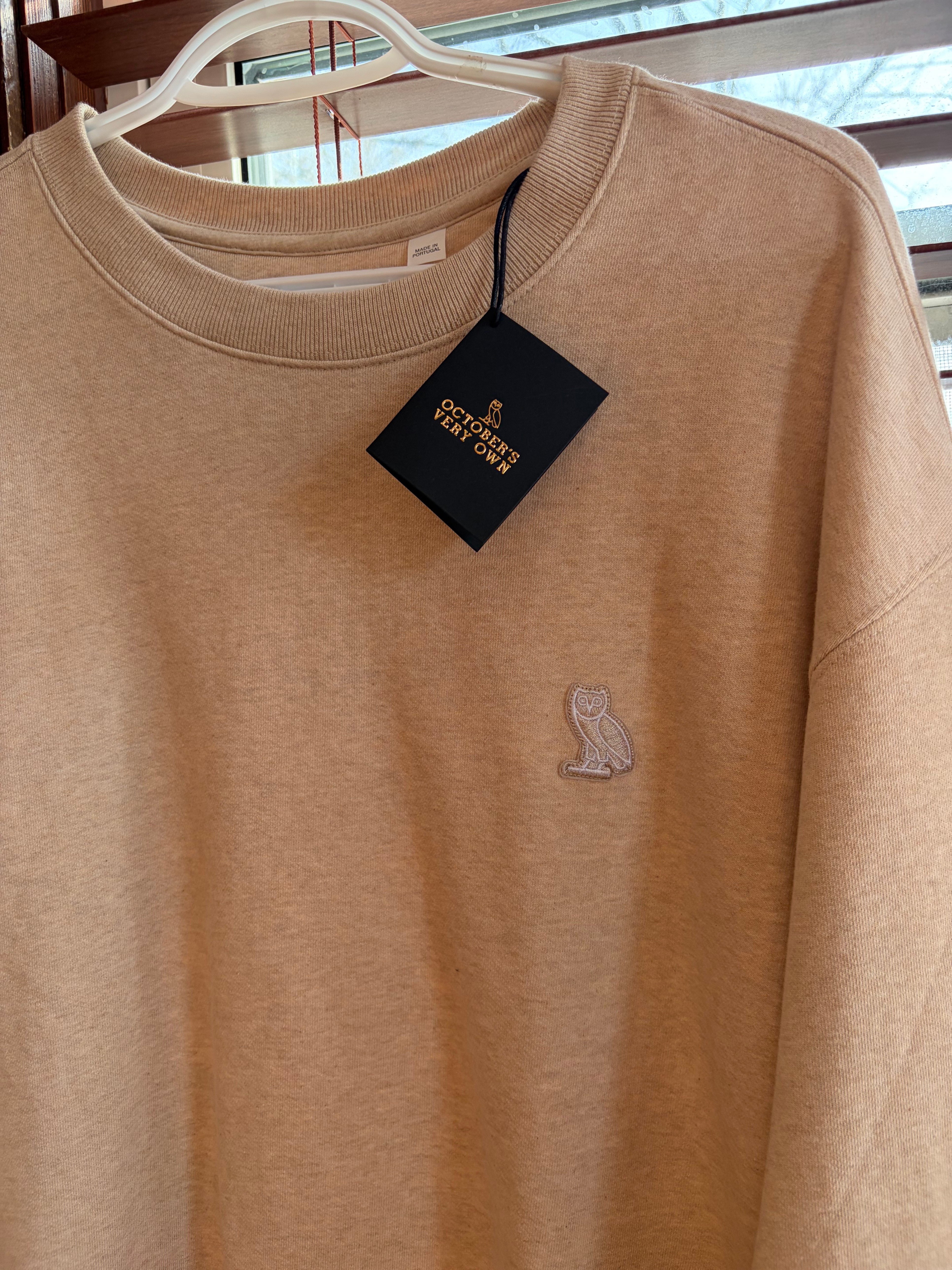OVO Crewneck Sweatshirt - Beige - Large - photo 2
