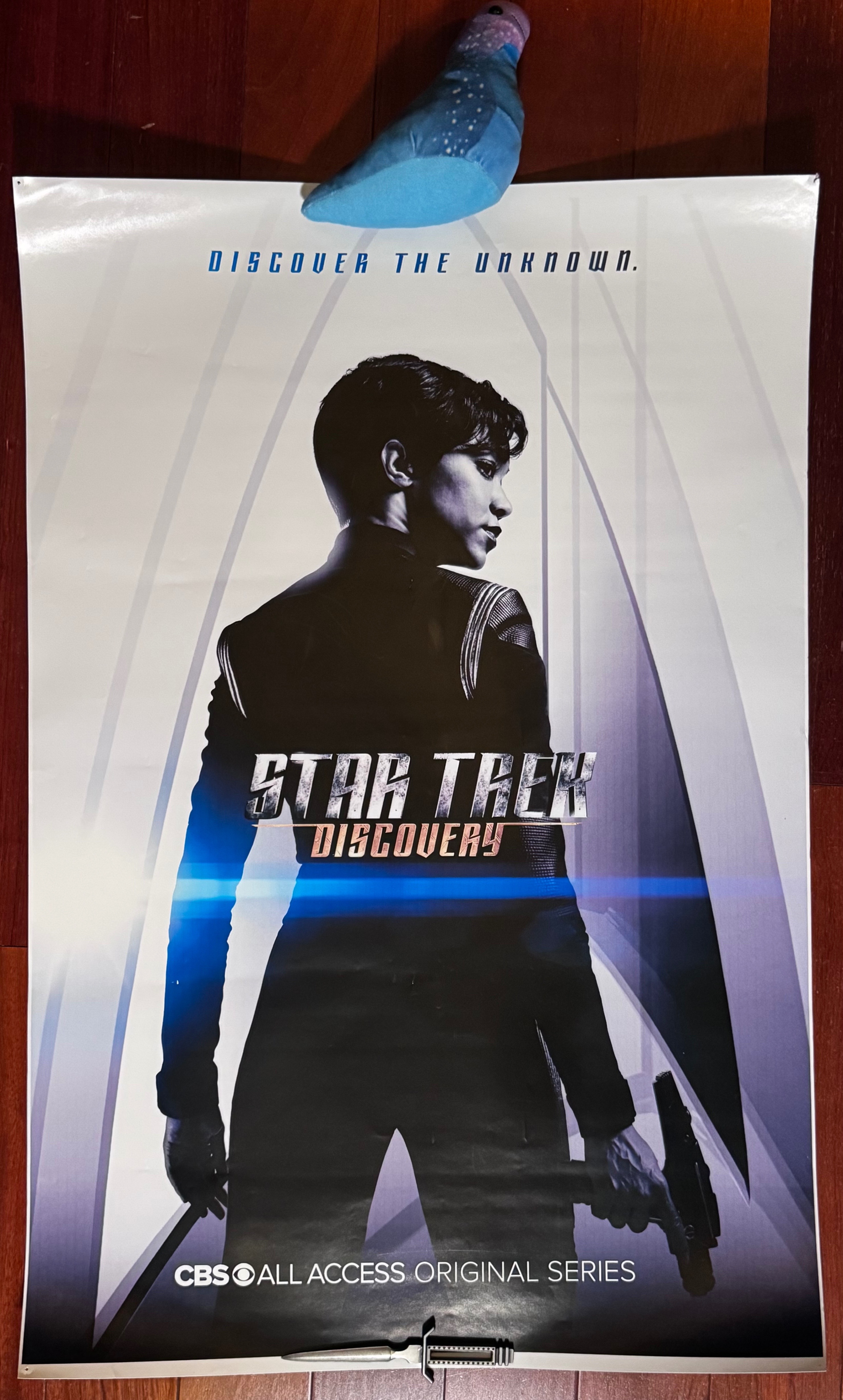 Star Trek Discovery Burnham Poster Printed By Show Art Dept