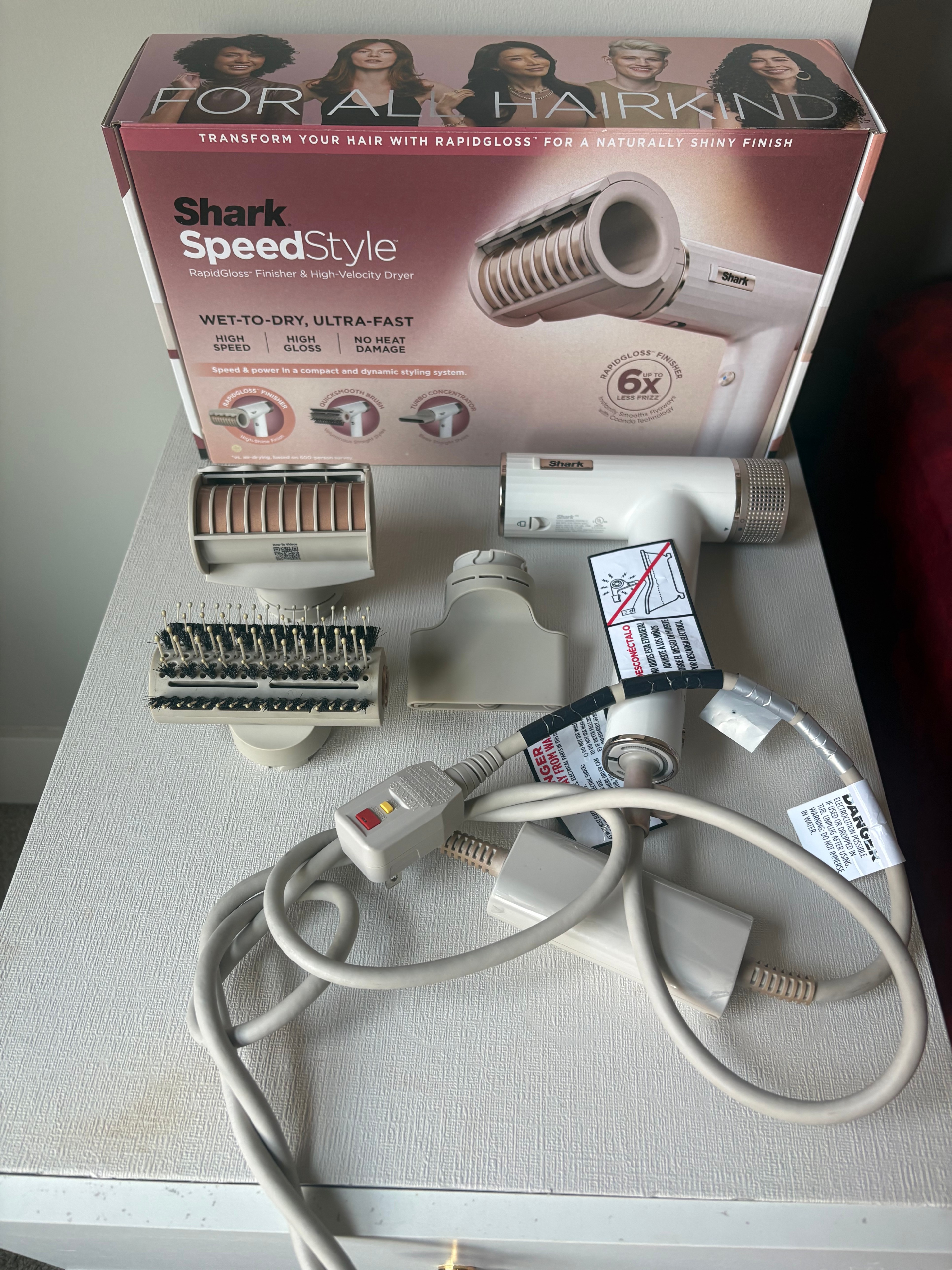Shark SpeedStyle Rapid Gloss hair dryer