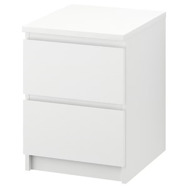 Nightstand with 2 drawers