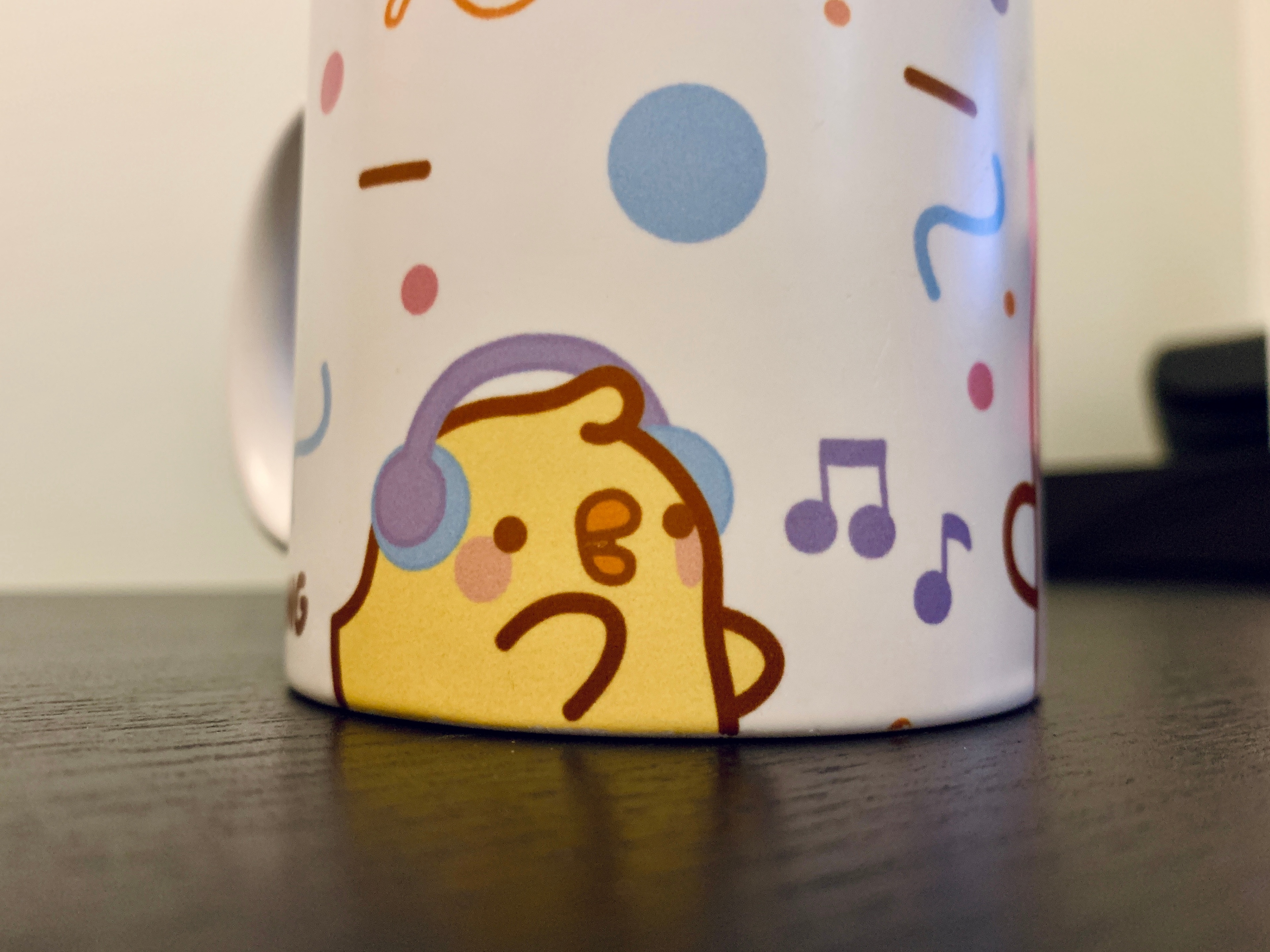 ABYSTYLE Molang & Piu Piu Music Ceramic Coffee Tea Mug 11 Oz. - photo 2