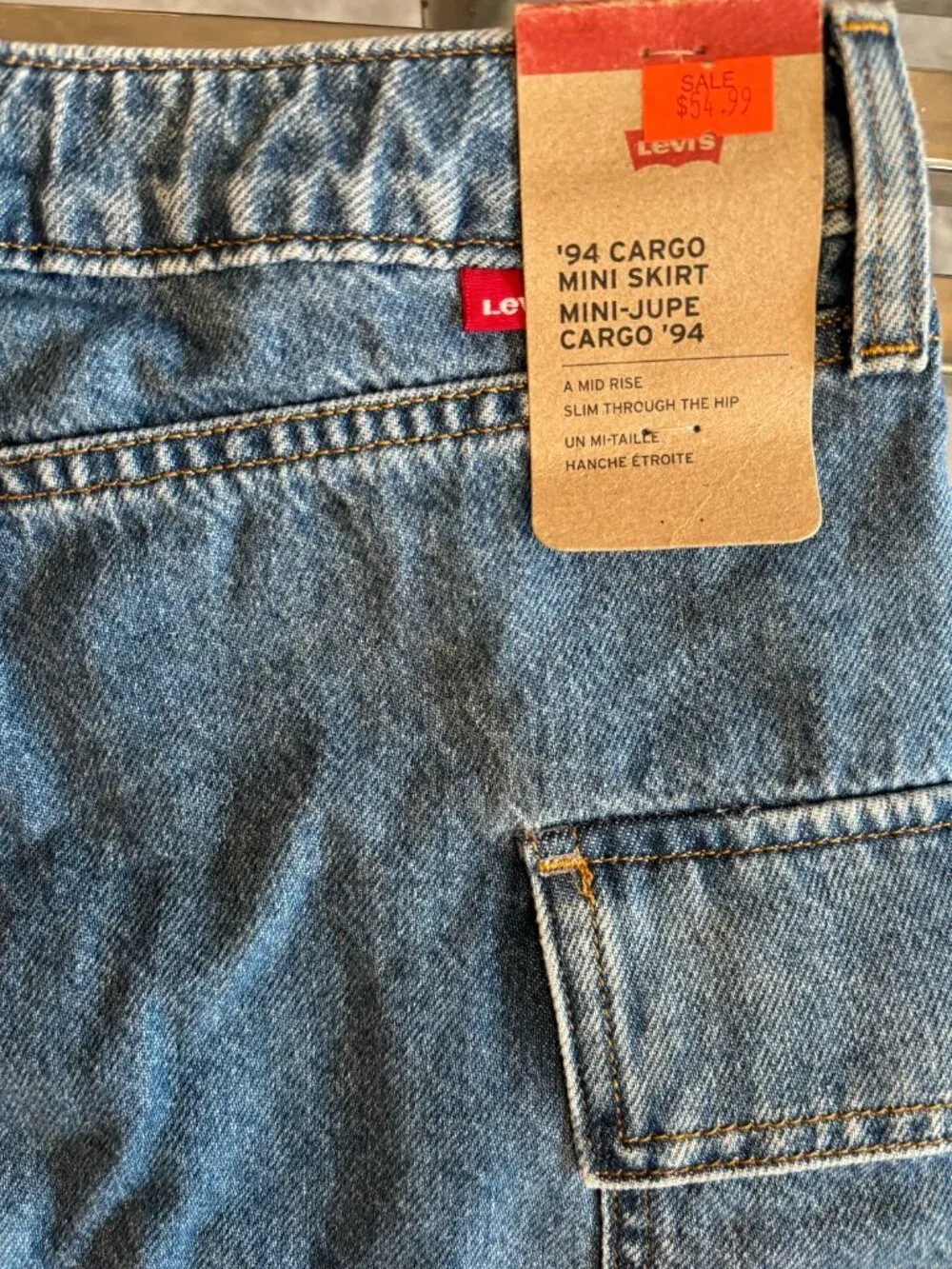 LEVI'S Mini Skirt - New - photo 4