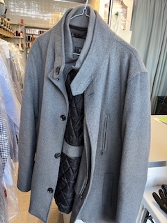 Strauss Men’s Grey Jacket/Coat, Size 42R, Dry Cleaned - photo 2