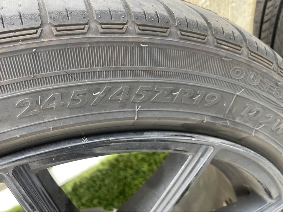 19 inch Sentali S1 Gloss Black 5x120 Mags (Set of 4) RIMS ONLY - photo 5