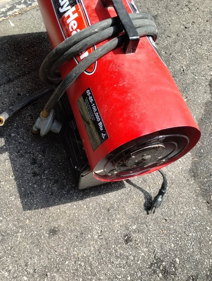 Reddy Heater 65-85-100,000 BTU Propane Forced-Air Heater - photo 4