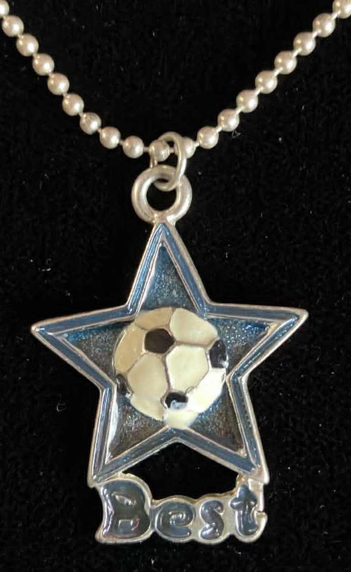 Soccer Necklace - 15 Inches - photo 2