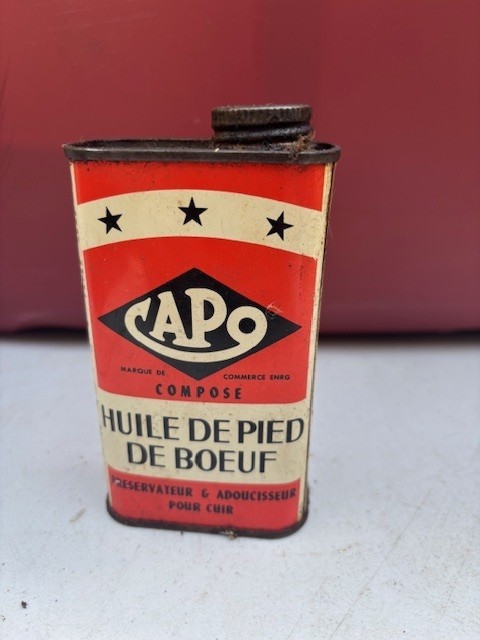 Capo Neatsfoot Oil Leather Preservative & Softener Tin - photo 2