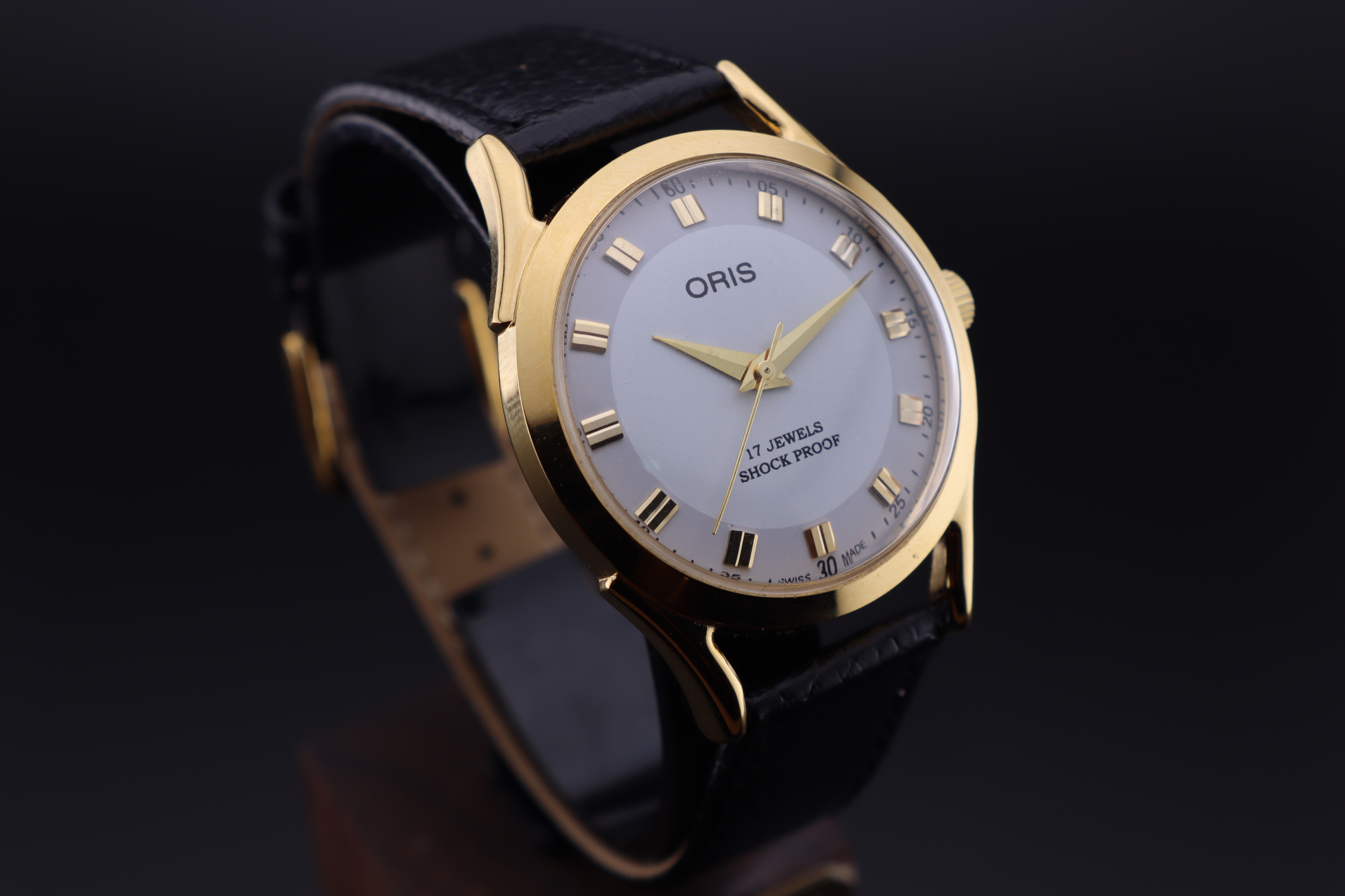 Vintage Oris Swiss ST-96 Hand Wind Mechanical Men's Watch