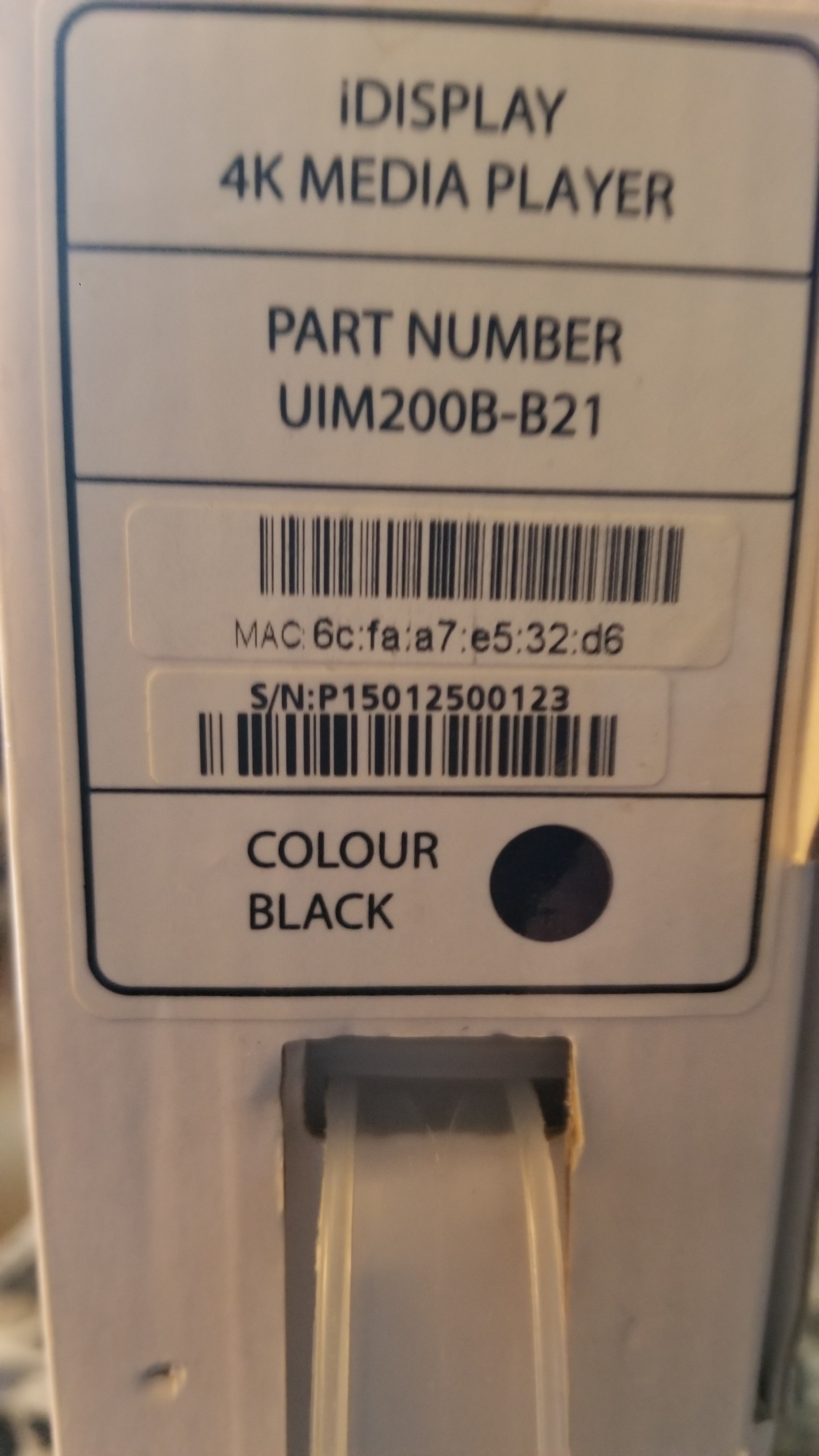 OUTFORM iDISPLAY 4K Media Player UIM200B-B21 Black - photo 3