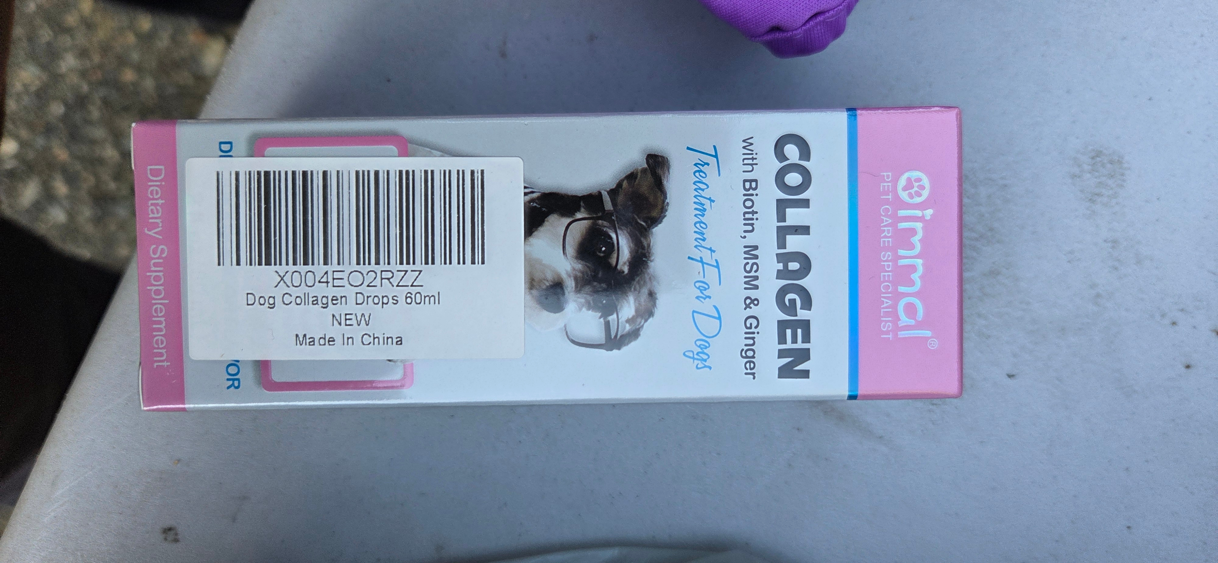 Immal Dog Collagen Drops 60ml