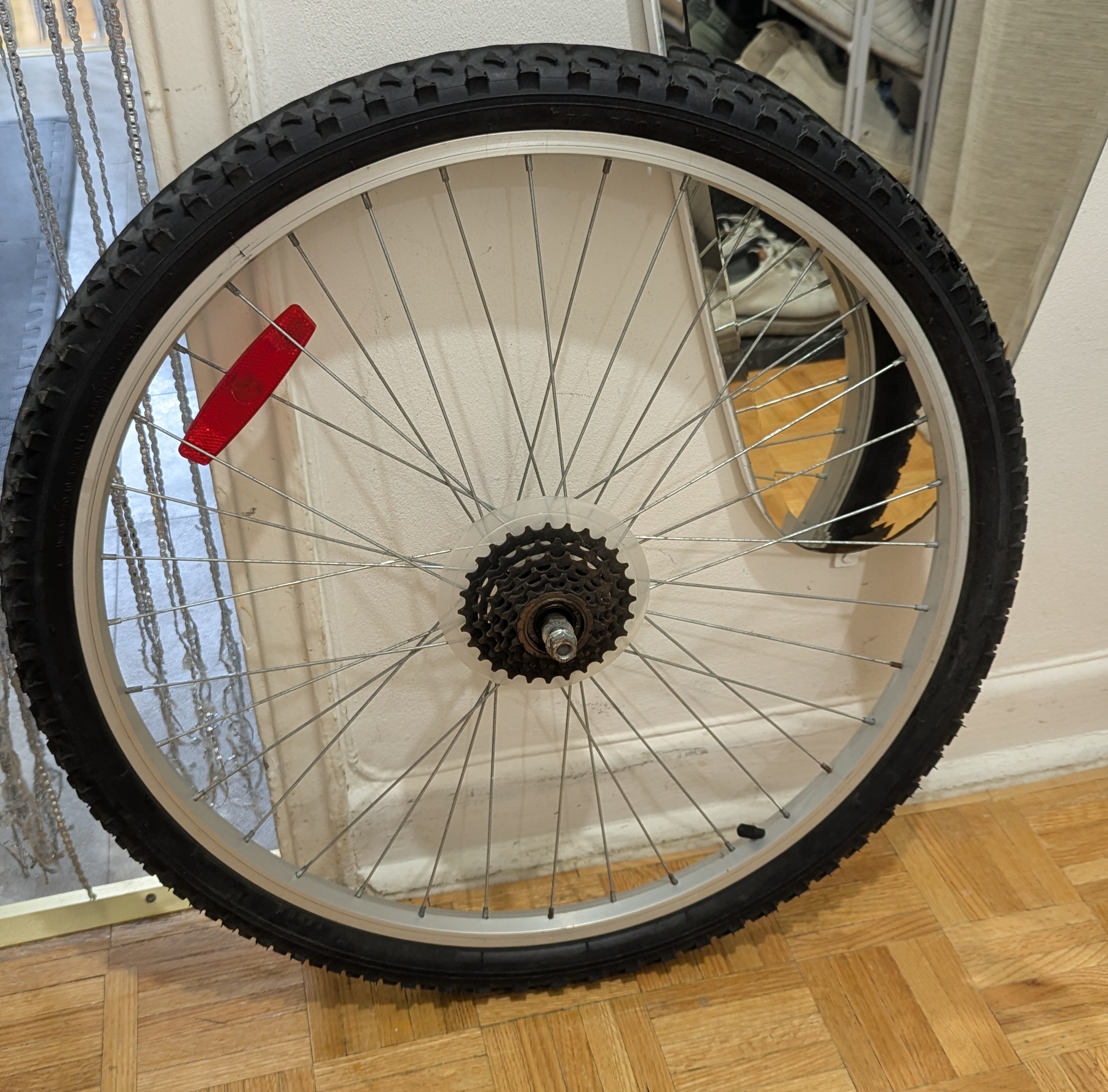Used Bike Bicycle wheel REAR 26x1.95 (50-559)