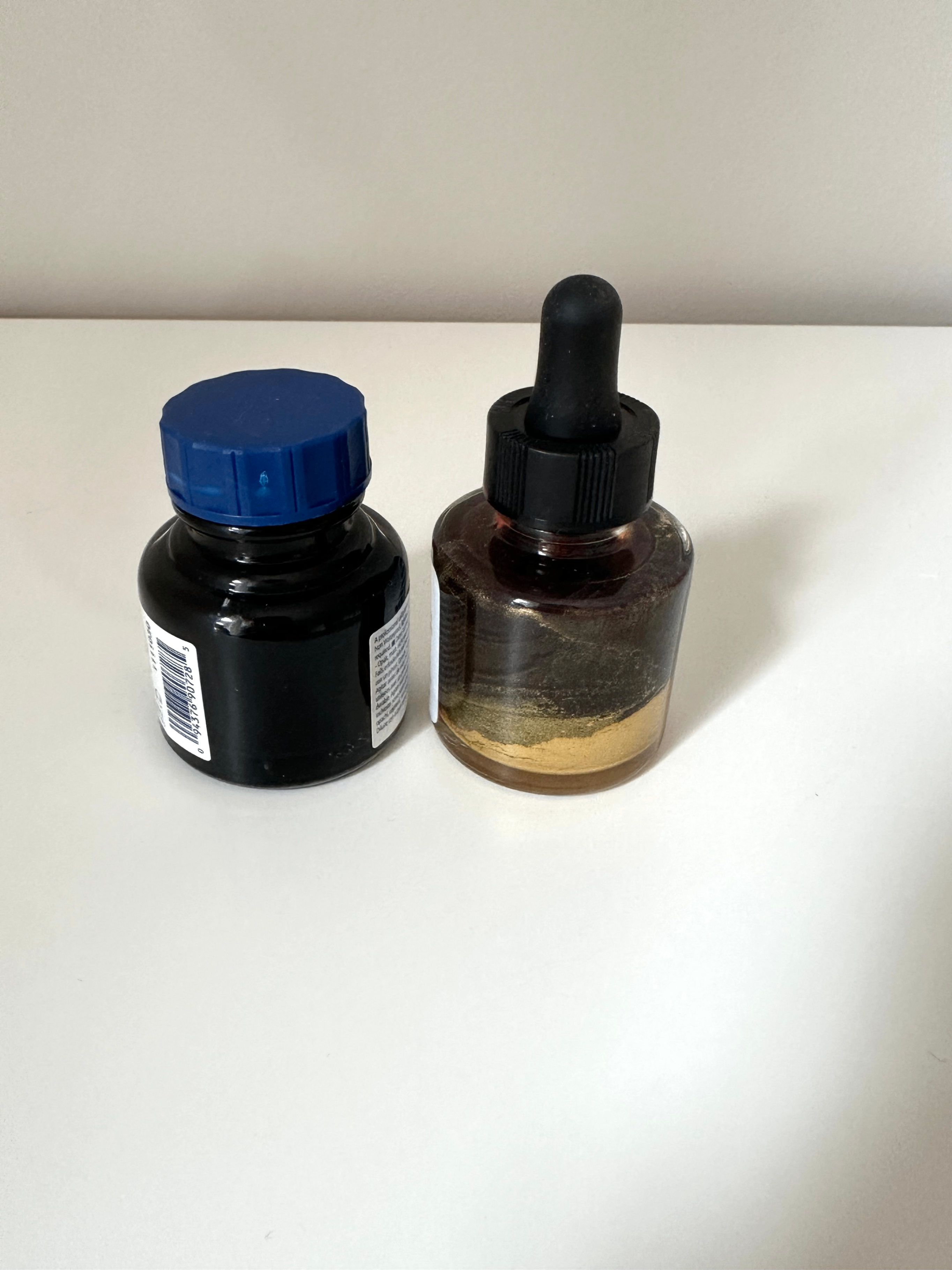 Calligraphy pen holder, nib, and ink - photo 4