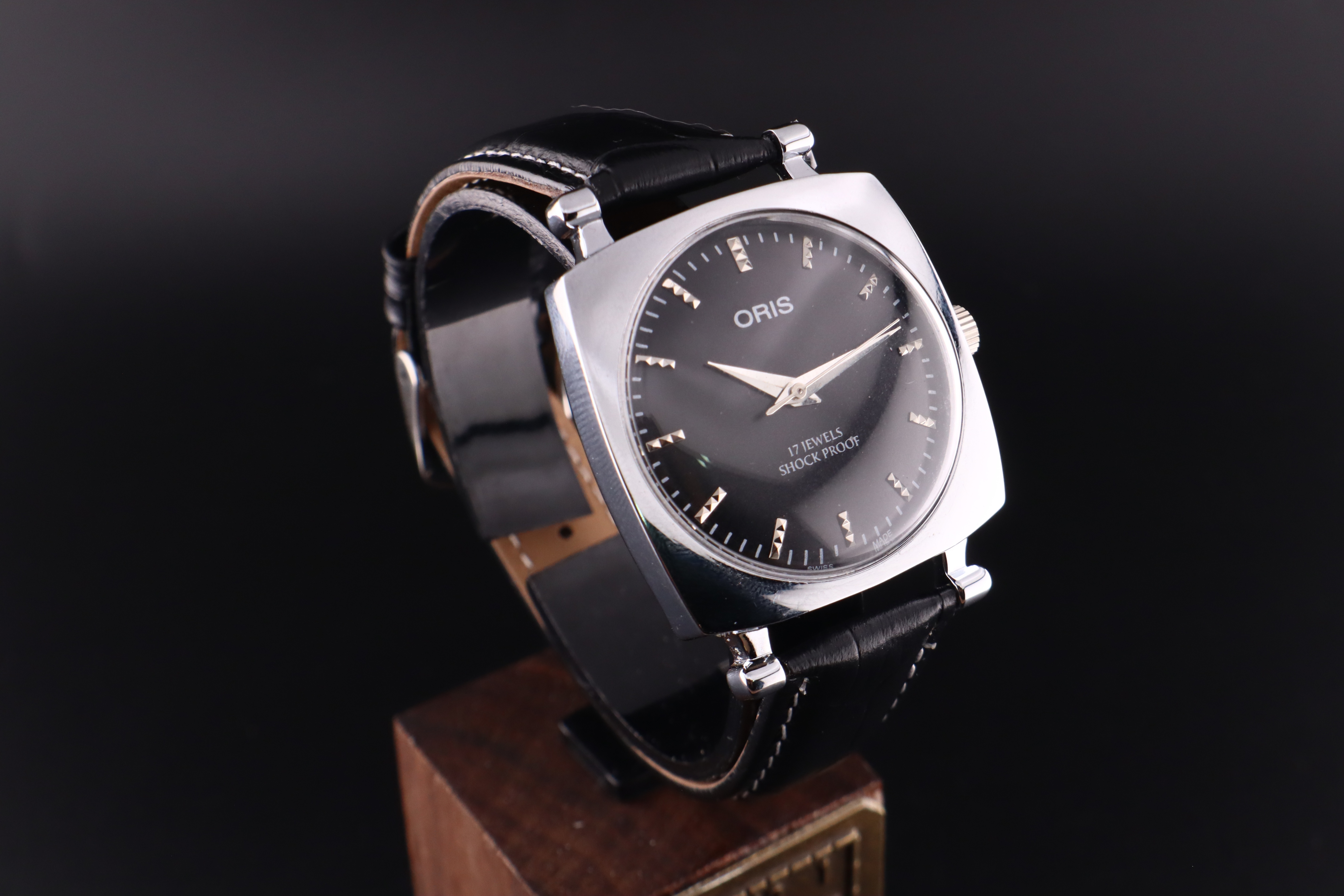 Vintage Oris Swiss ST-96 Hand Wind Mechanical Men's Watch