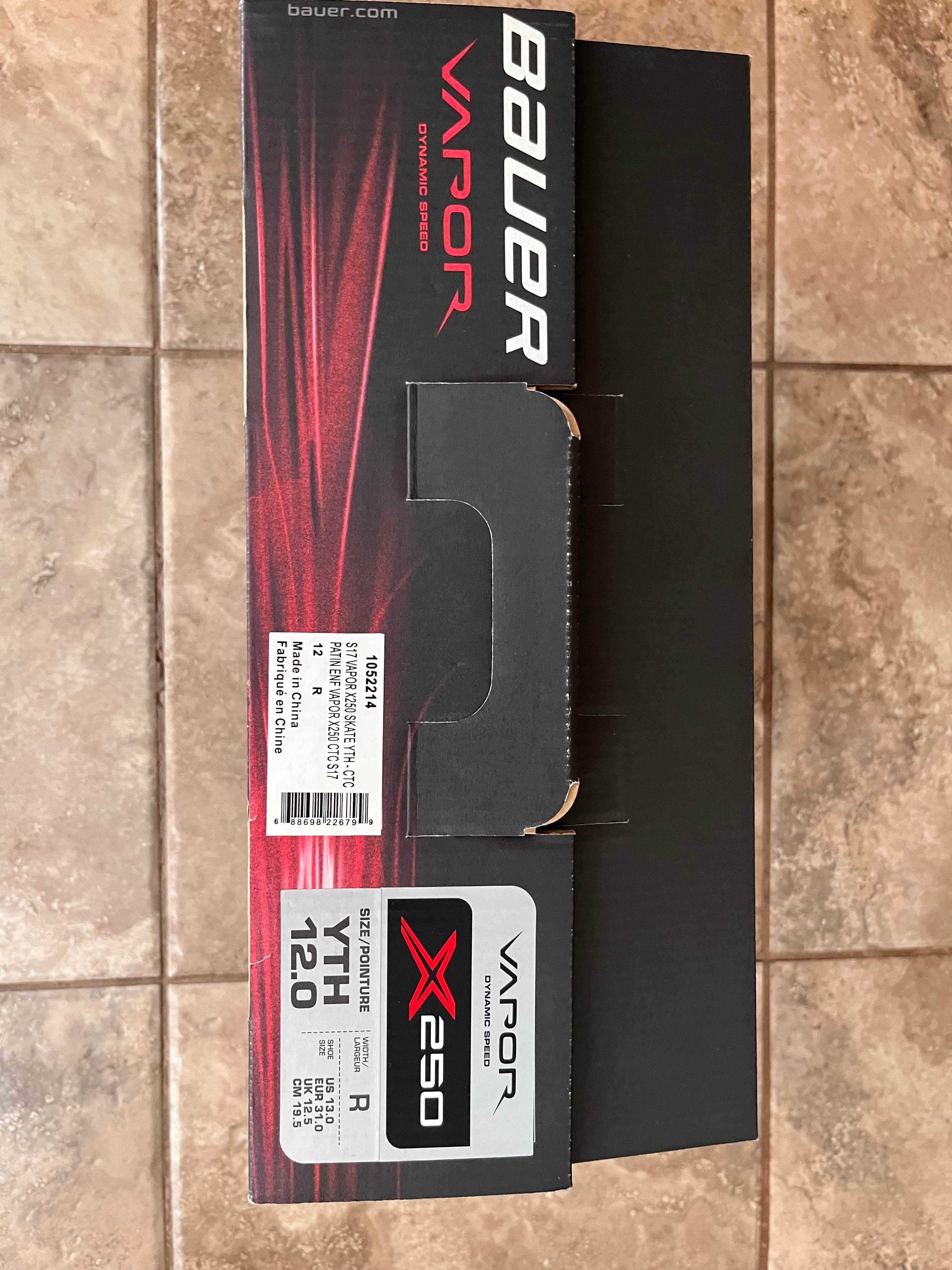 Bauer Youth Ice Skates Size 12 – Good Condition with Box - photo 2