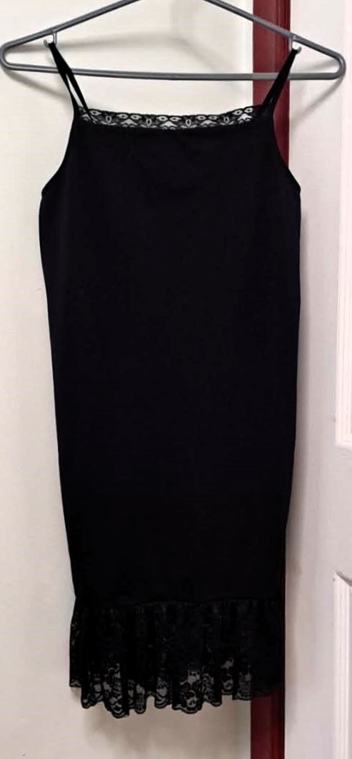 New Seamless Bodycon Stretch Slip Dress Extender Floral Lace - photo 3