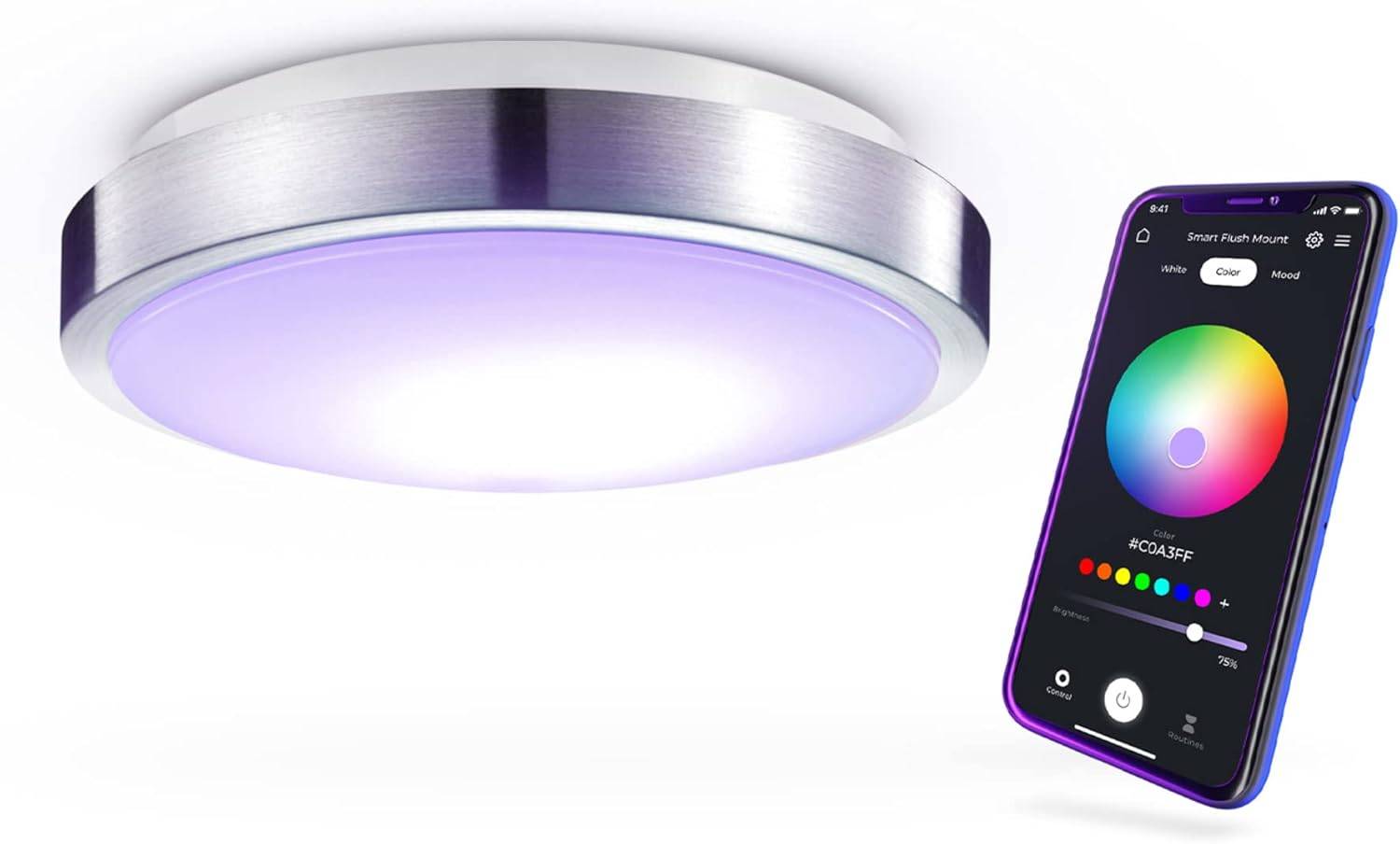 Smart Ceiling Light (App + Voice Control) – Cheap - photo 2