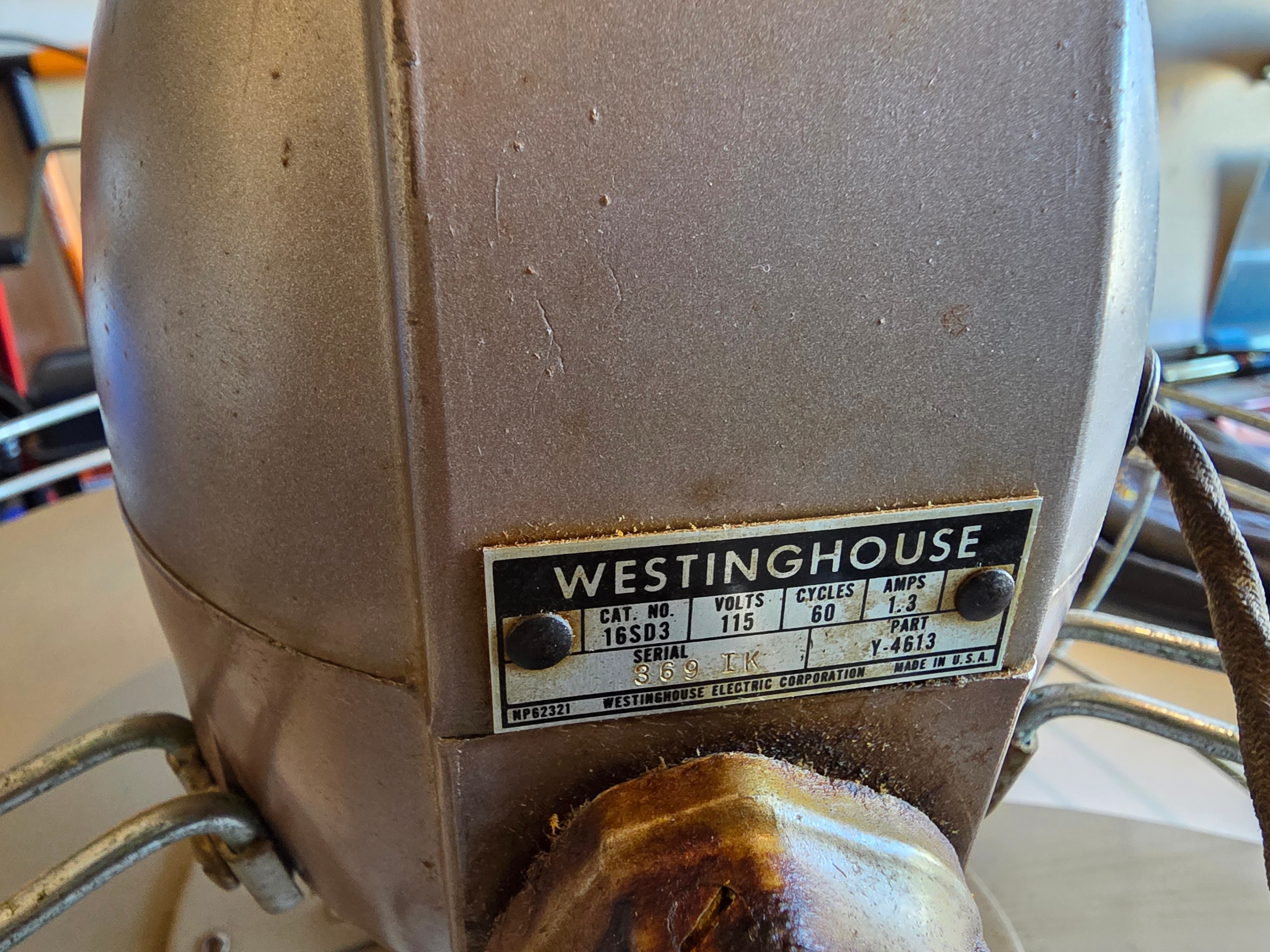 Antique Westinghouse Fan - photo 3