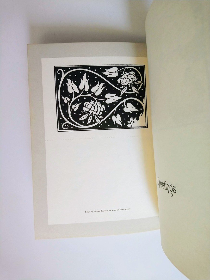 Aubrey Beardsley Greeting Card Book! - photo 5