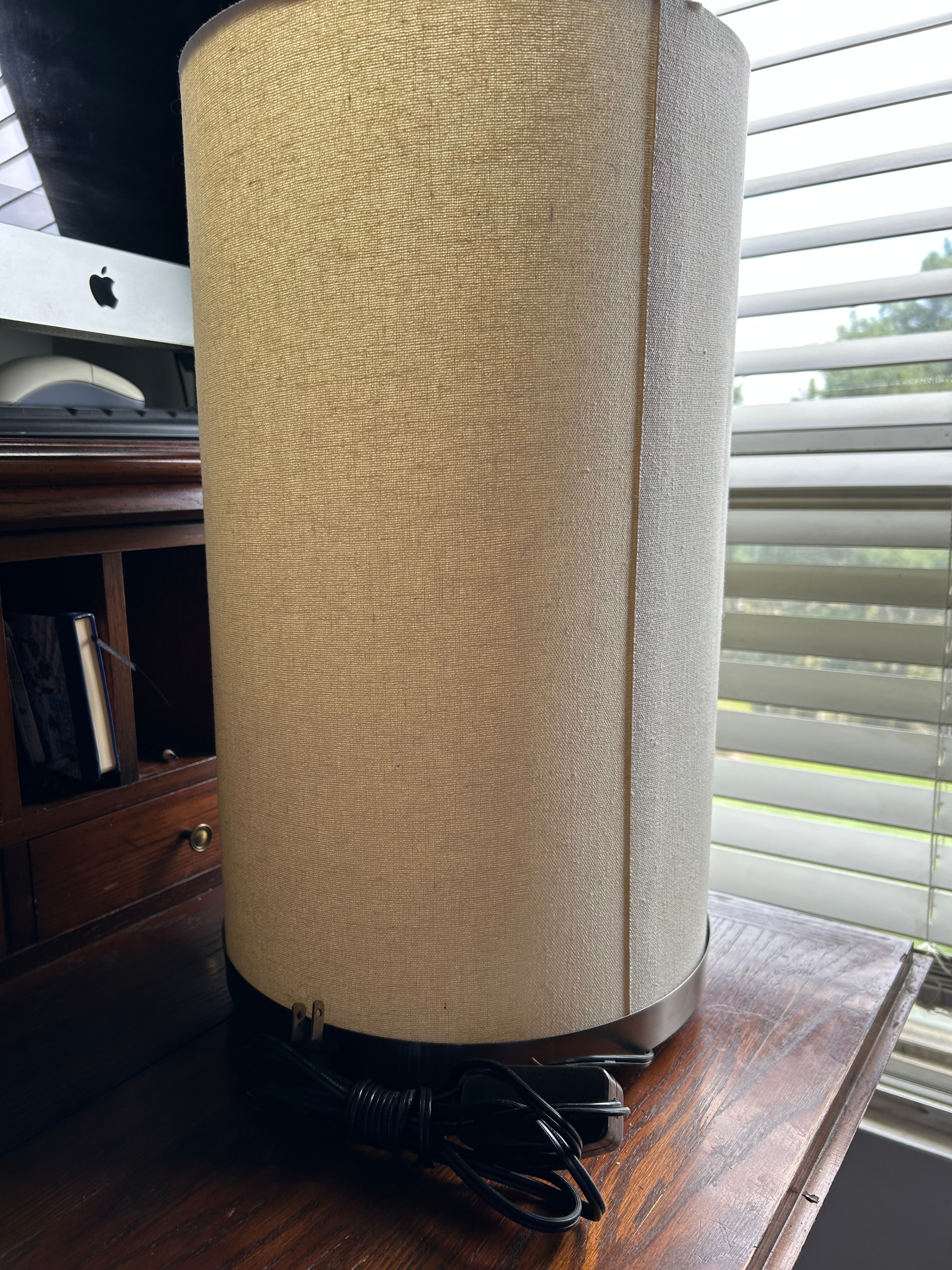 Cylinder Table Lamp $15
