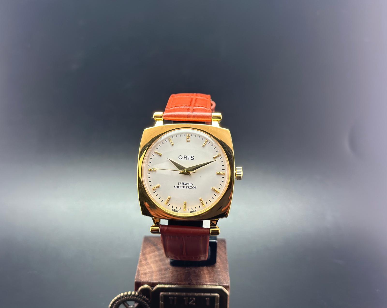 Vintage Oris Swiss ST-96 Hand Wind Mechanical Men's Watch - photo 2