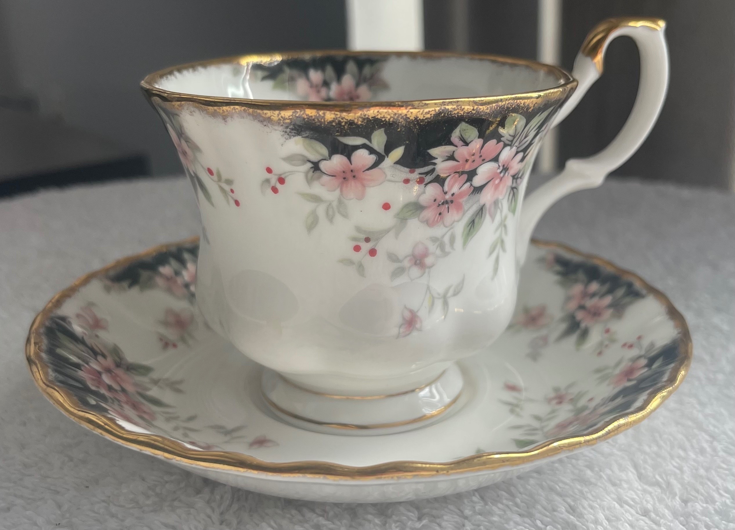 1983 Royal Albert "Braemar" Teacup & Saucer - Made in England