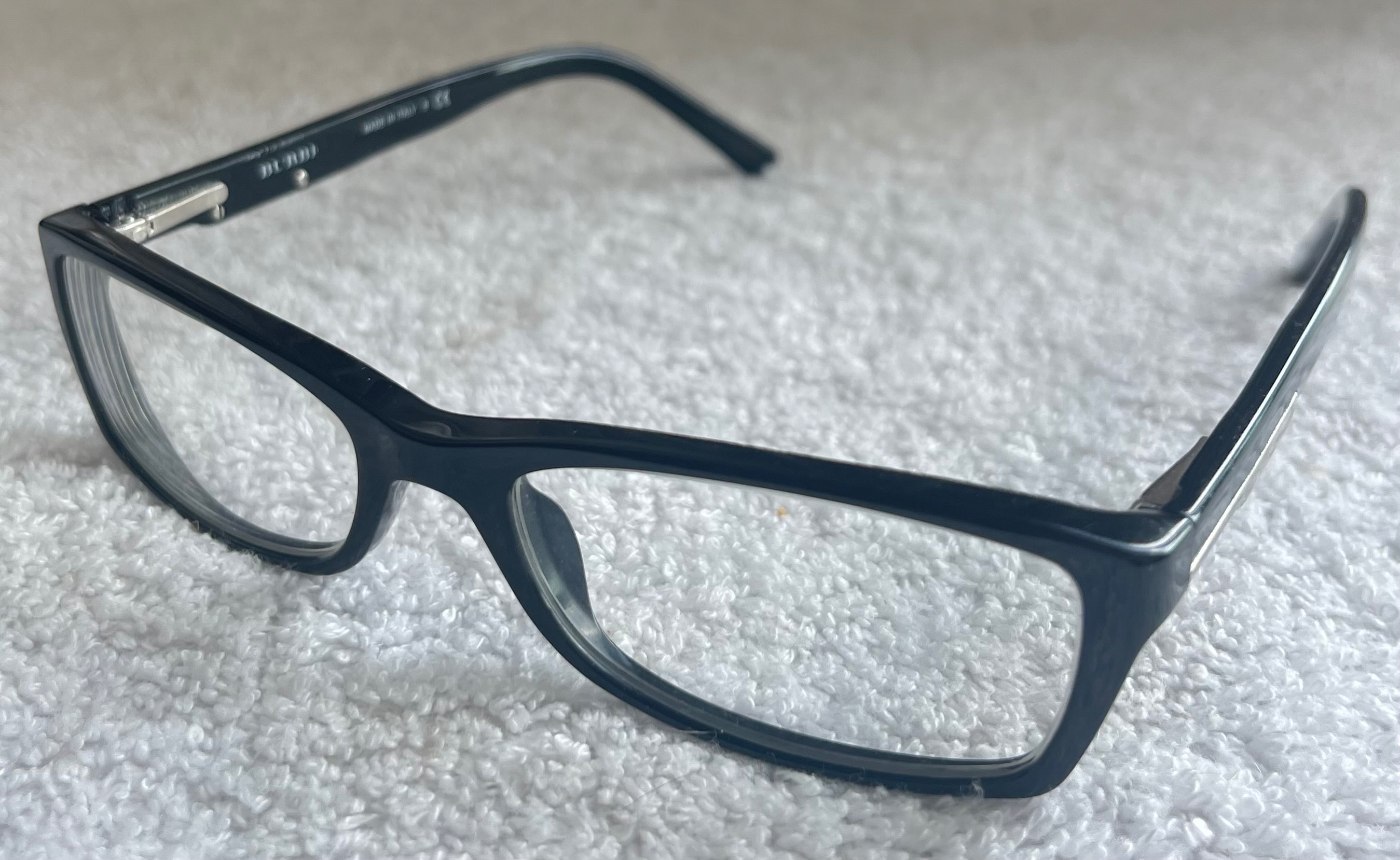 Vintage Burberry Black Designer Eyeglass Frames (B 2076)