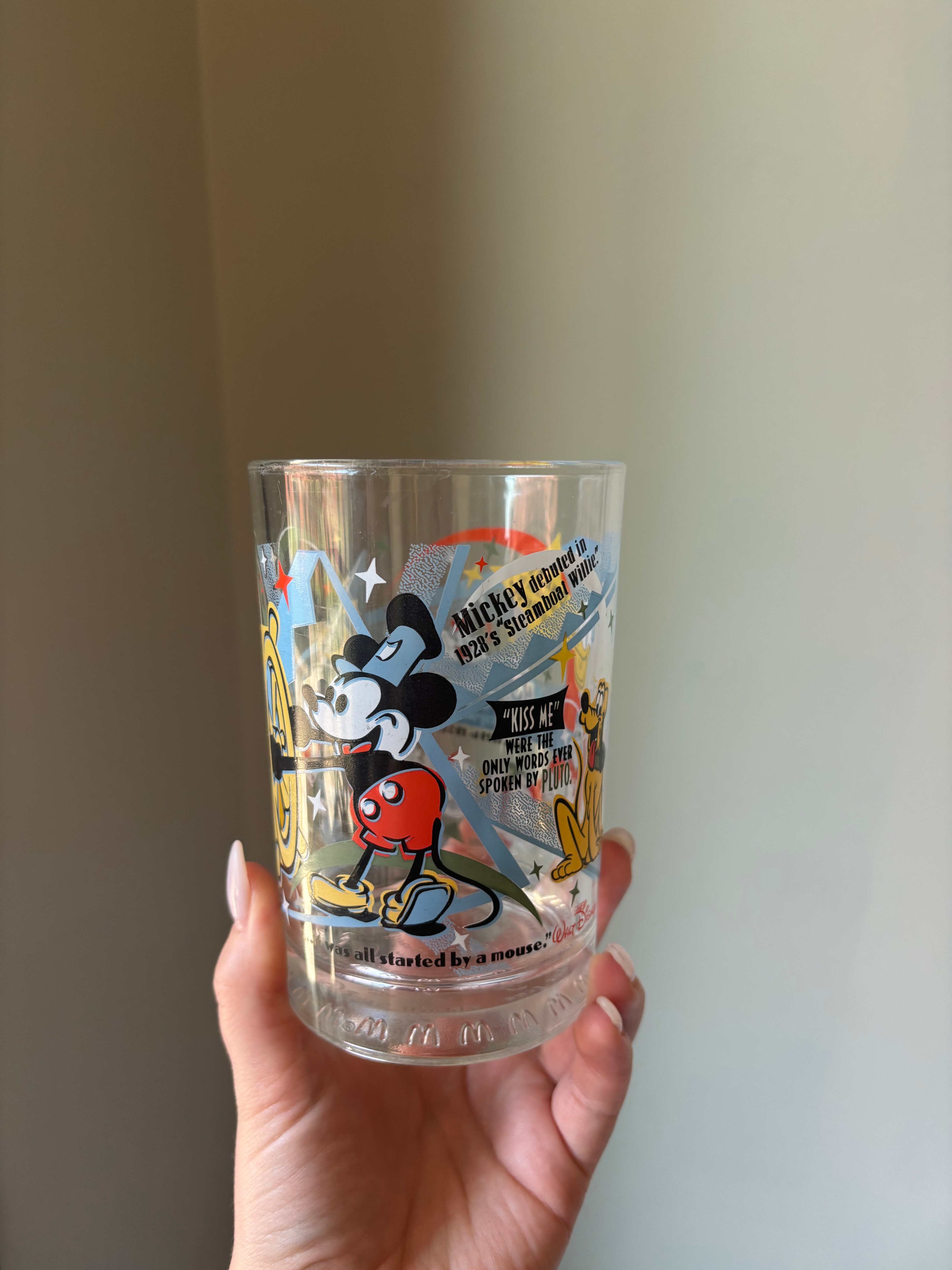 Collectible Walt Disney World x McDonald’s Glasses