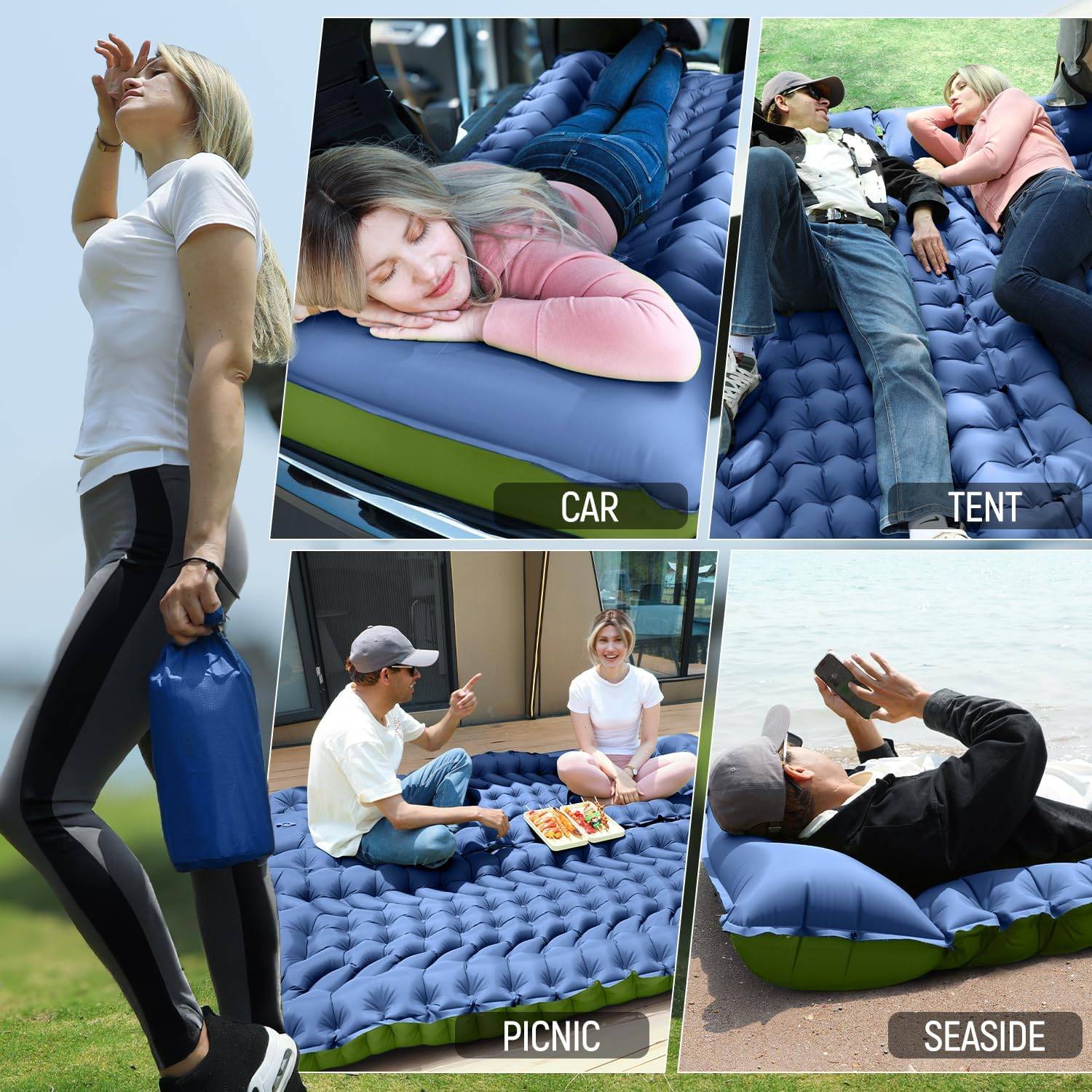 Myxslop Camping Sleeping Pad, Self Inflating - photo 4