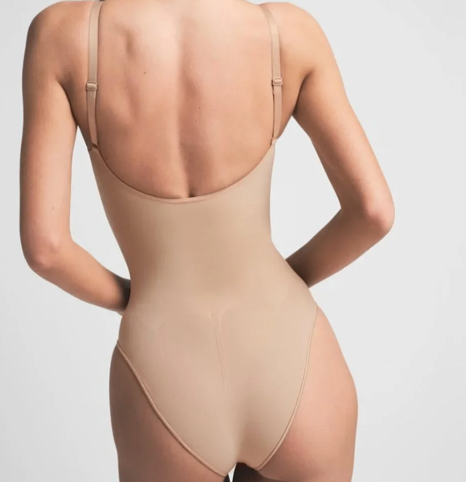 SKIMS Seamless Sculpt Brief Bodysuit in Clay - photo 2