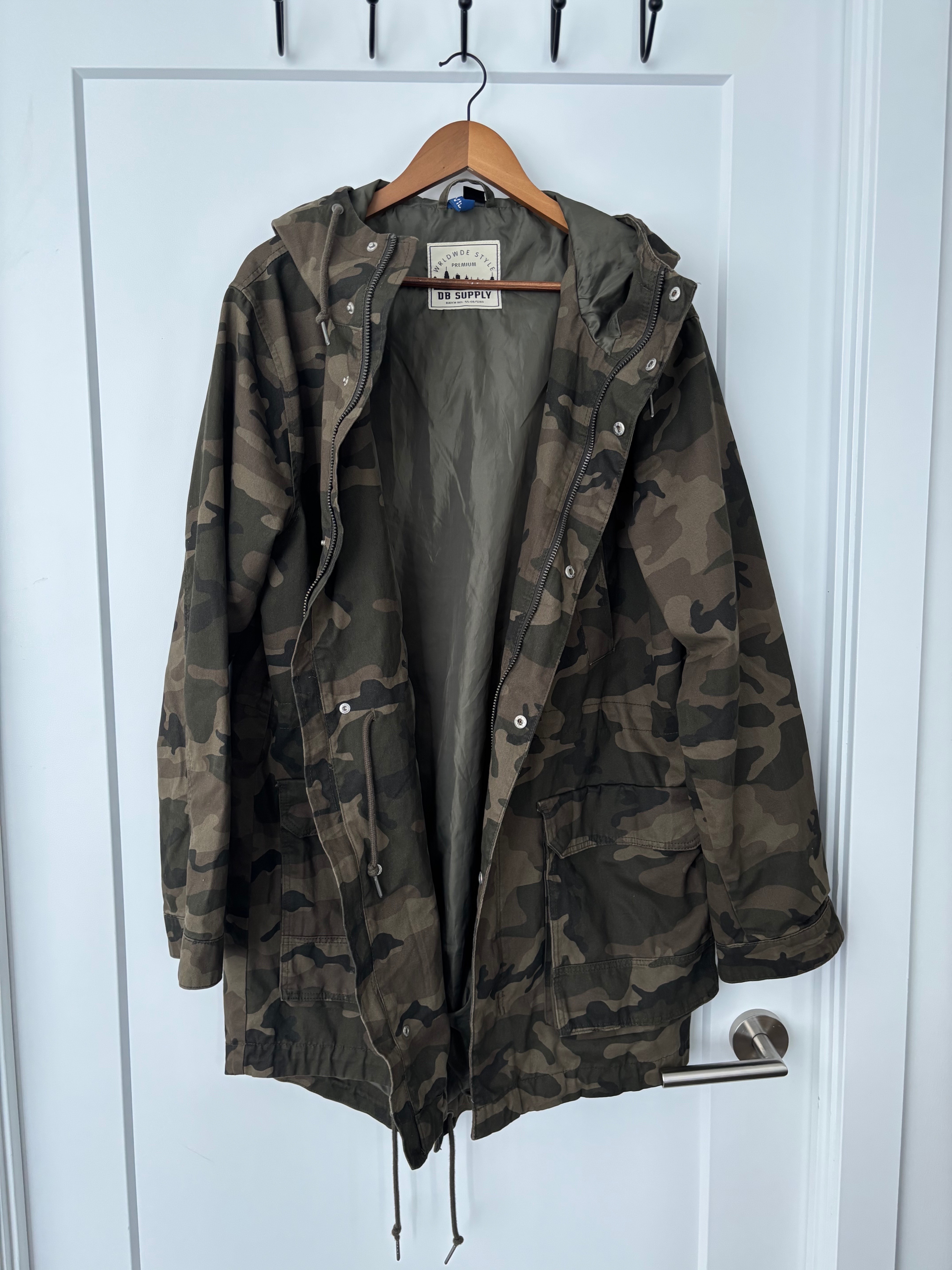 H&M military parka (DB Supply collab label) - photo 4