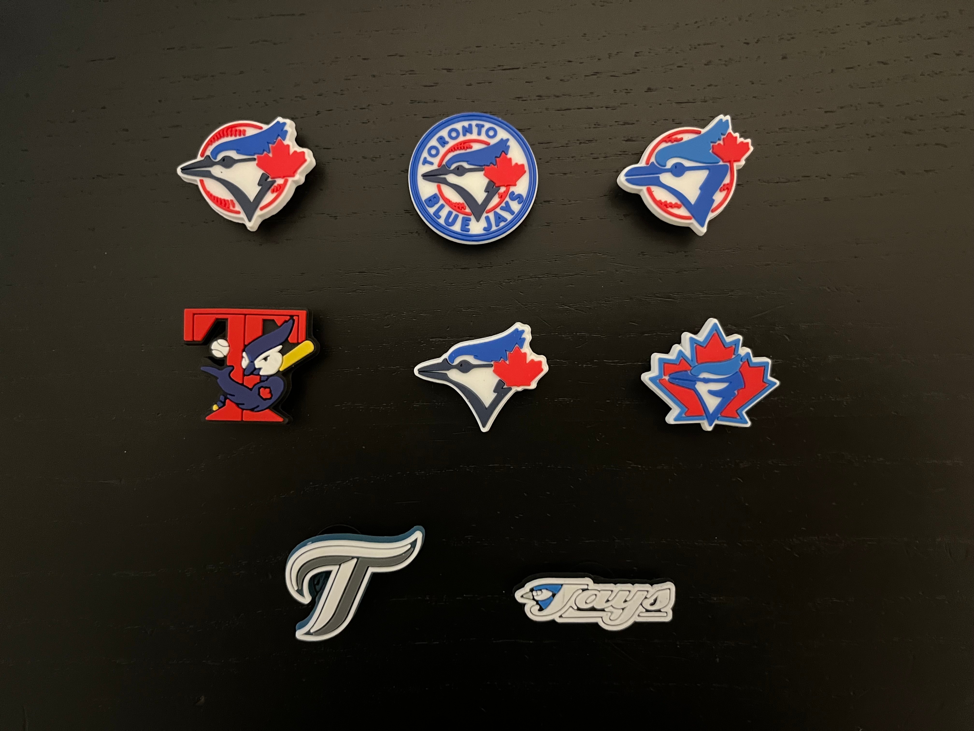 MLB Blue Jays Crocs Charms / Jibbitz