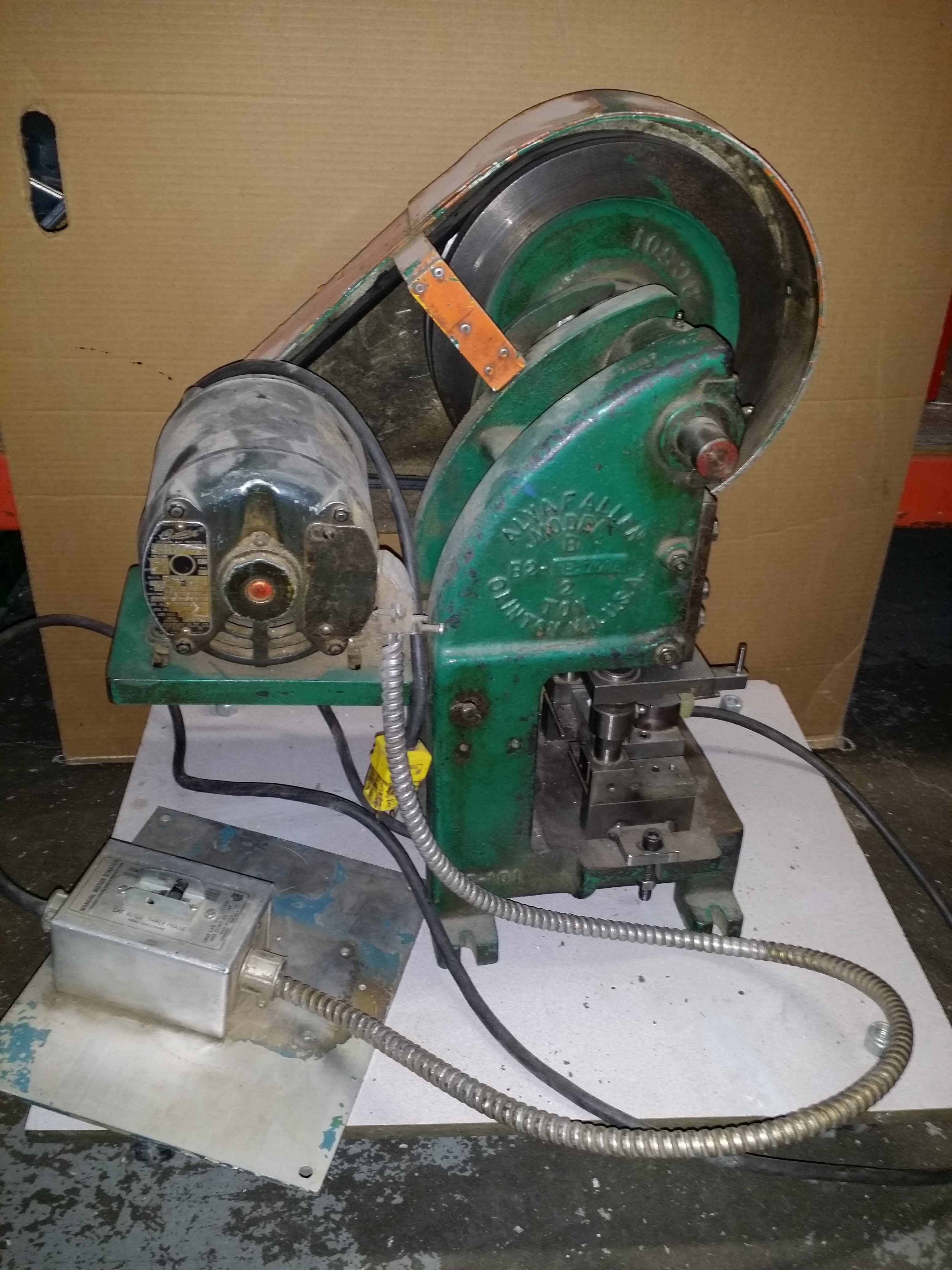 2 tons press