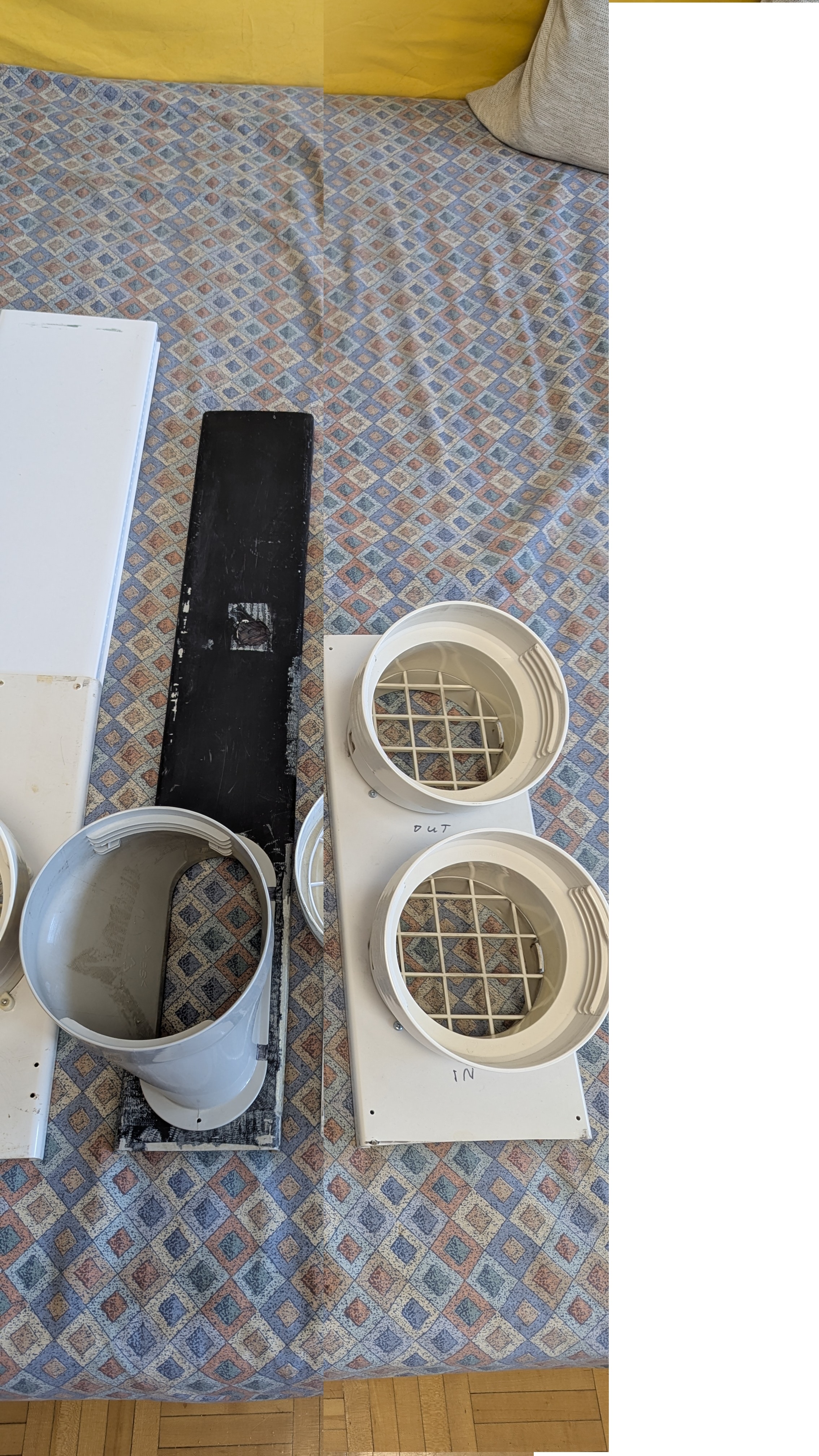 Window Vent Kit, Seal Plates for Portable Mobile Air Conditioner - photo 3