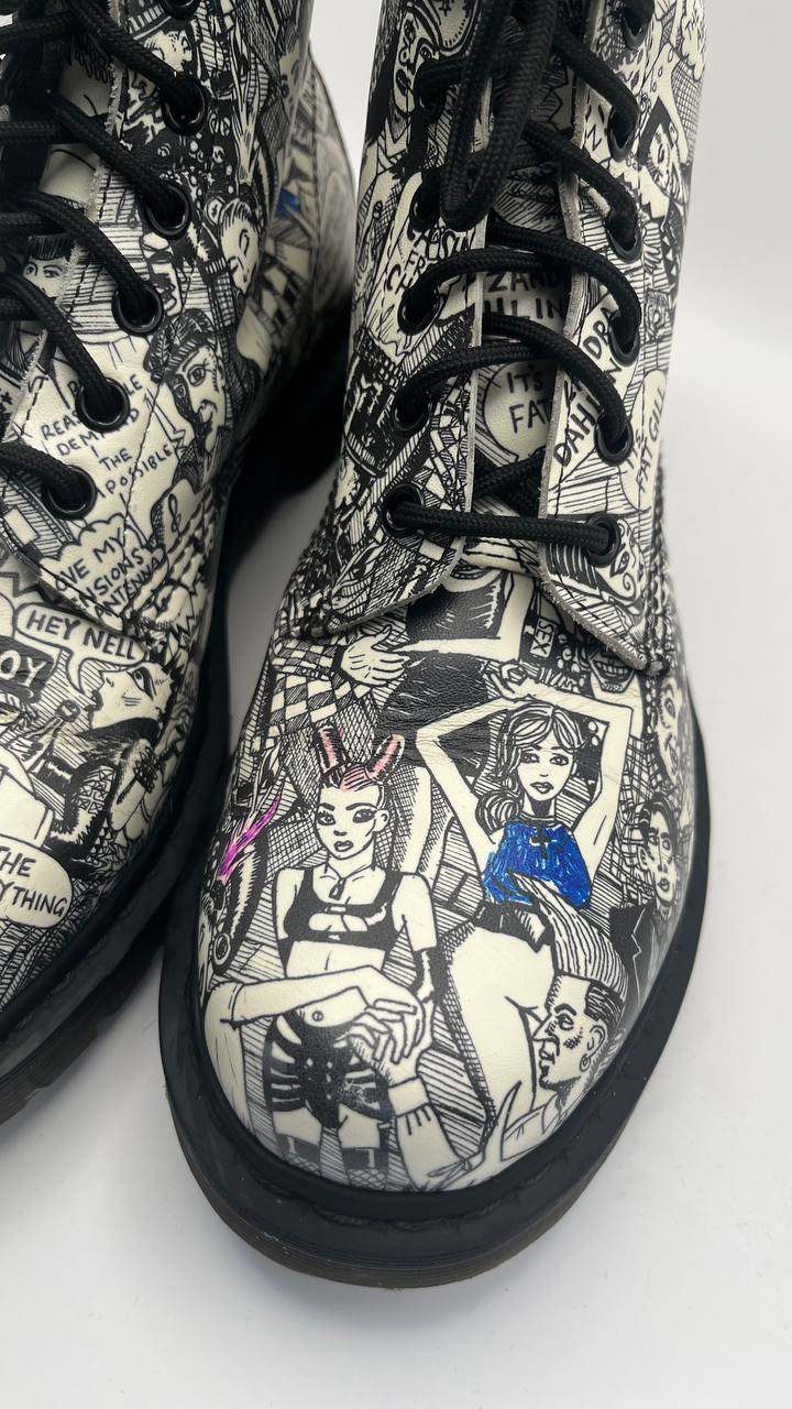 DR. MARTENS X Mark Wigan Party People - photo 4