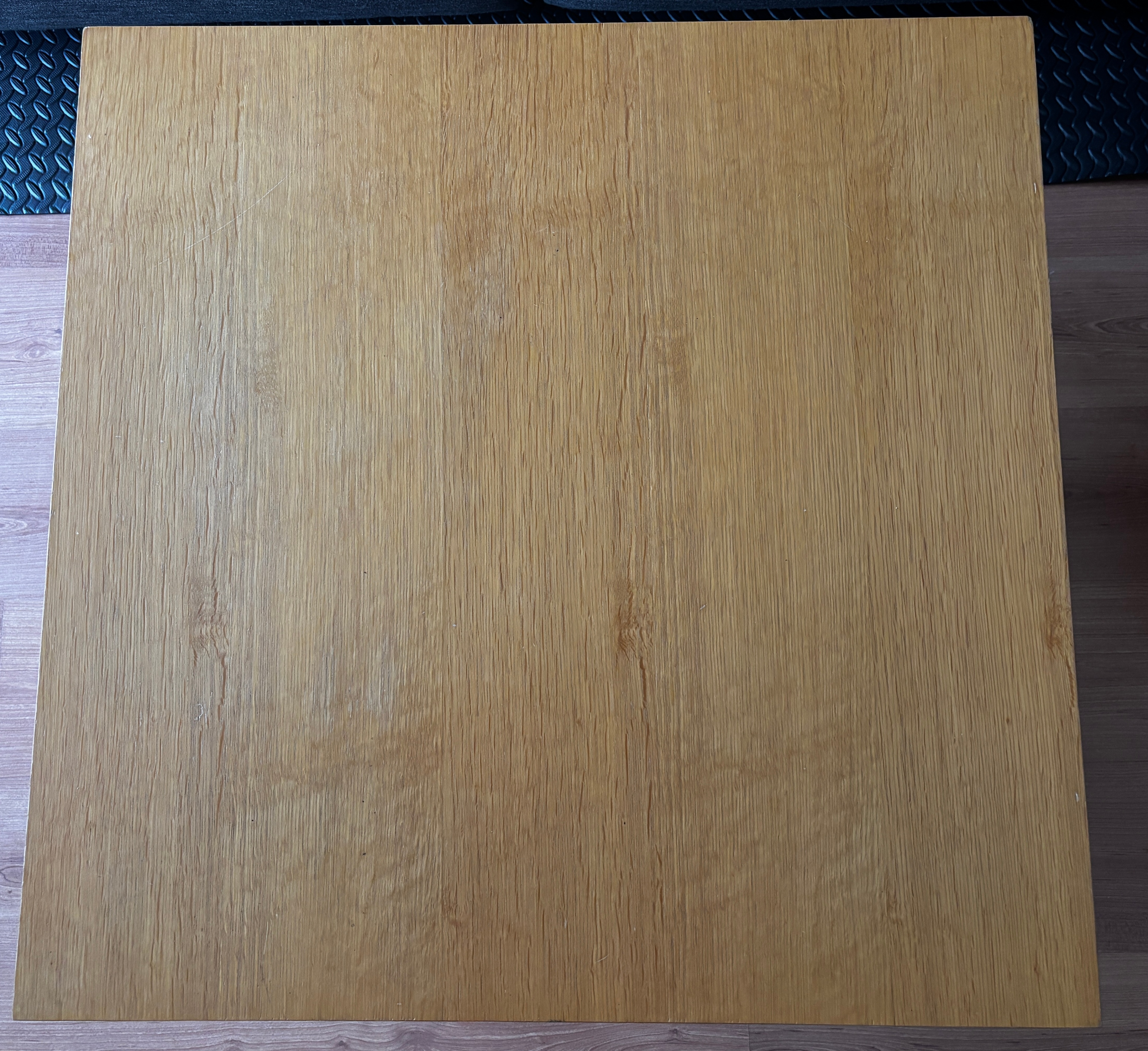 EQ3 Solid Wood & Metal Square Coffee Table - photo 2