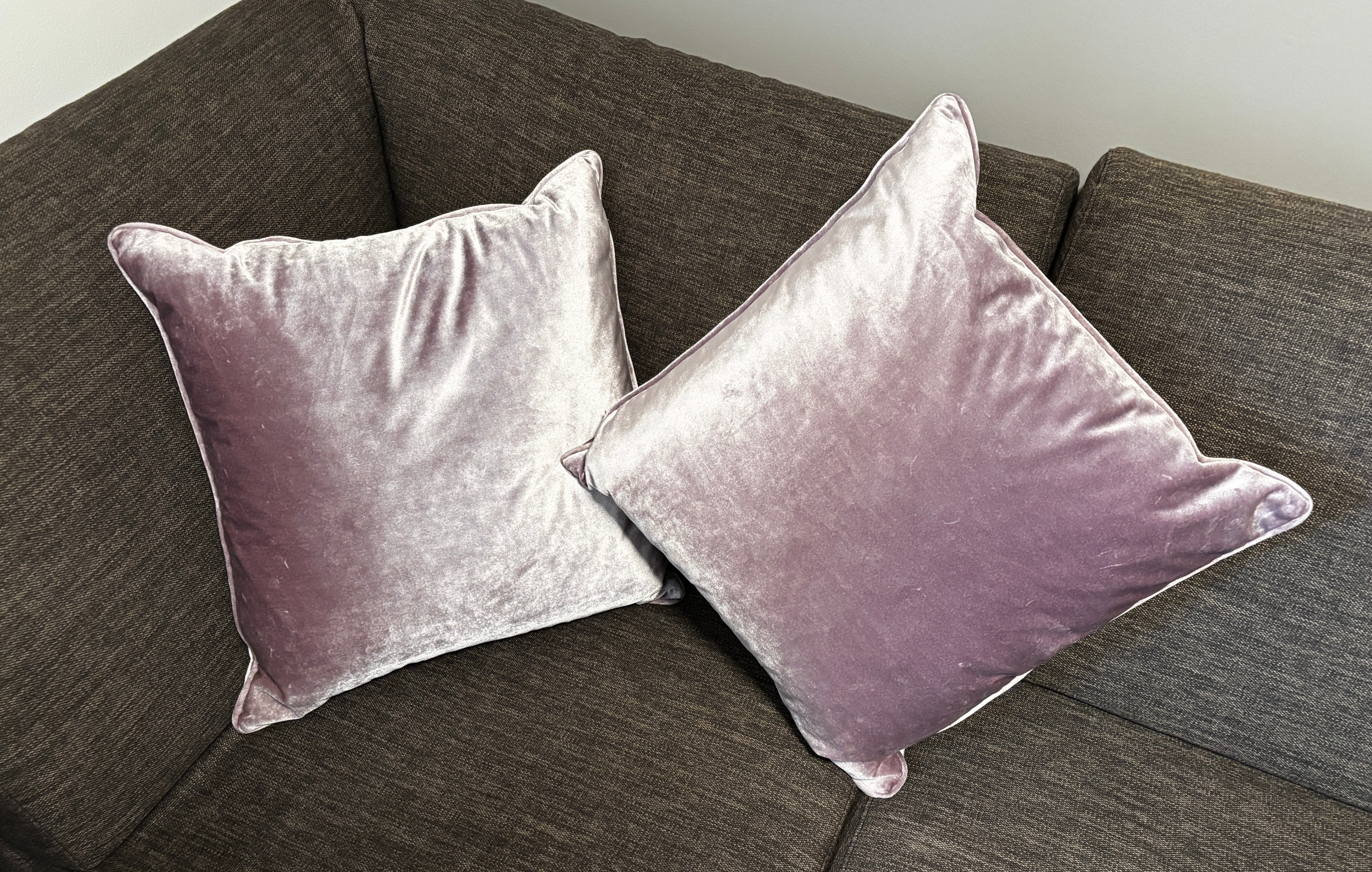 Purple/Lilac 18x18 Throw Pillows-NEW