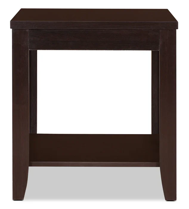 47.3" Traditional 3-Pack Coffee + 2 End Tables - Espresso Brown - photo 3
