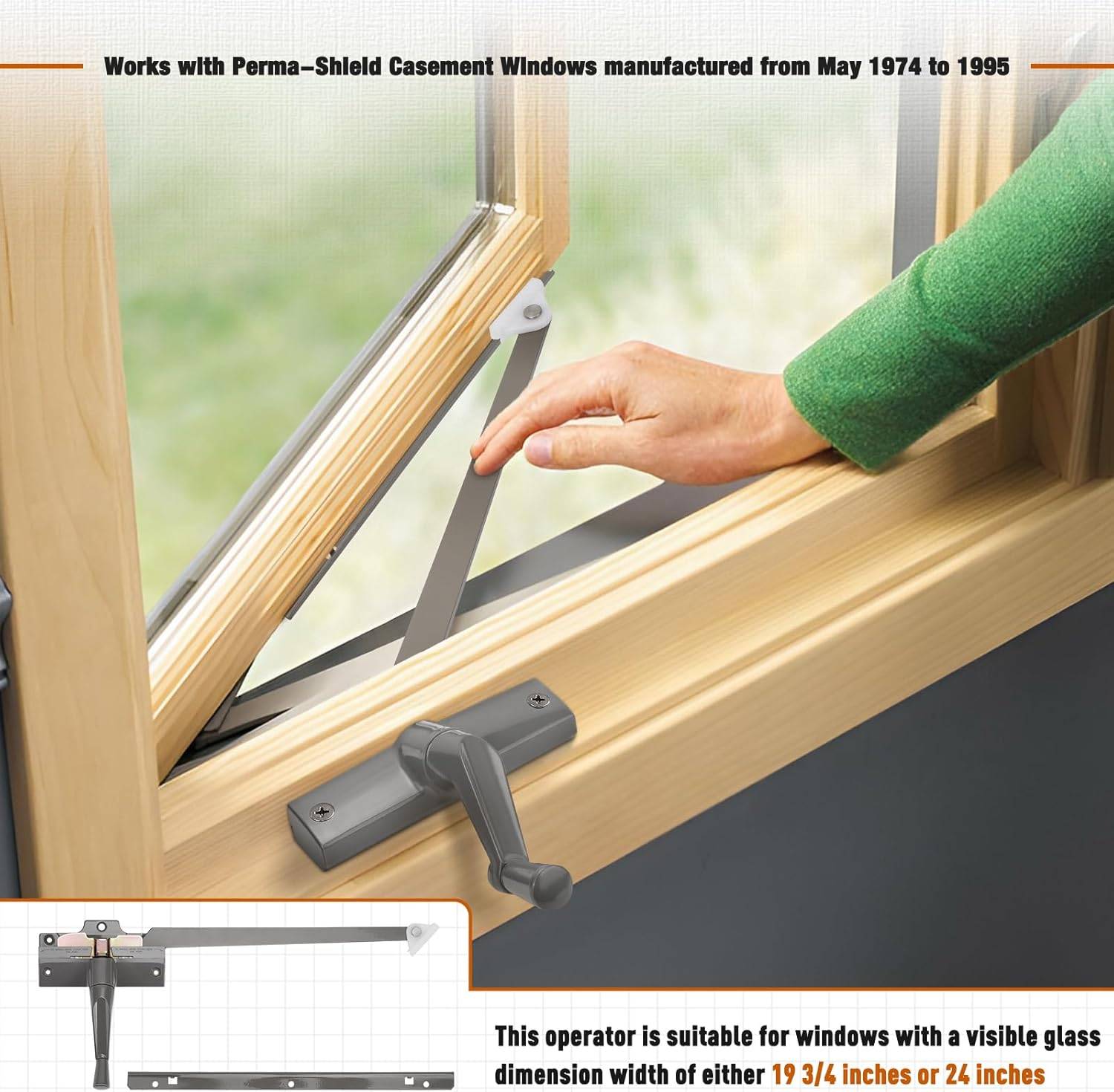 Window Crank / Operator (Andersen Compatible) – New - photo 4