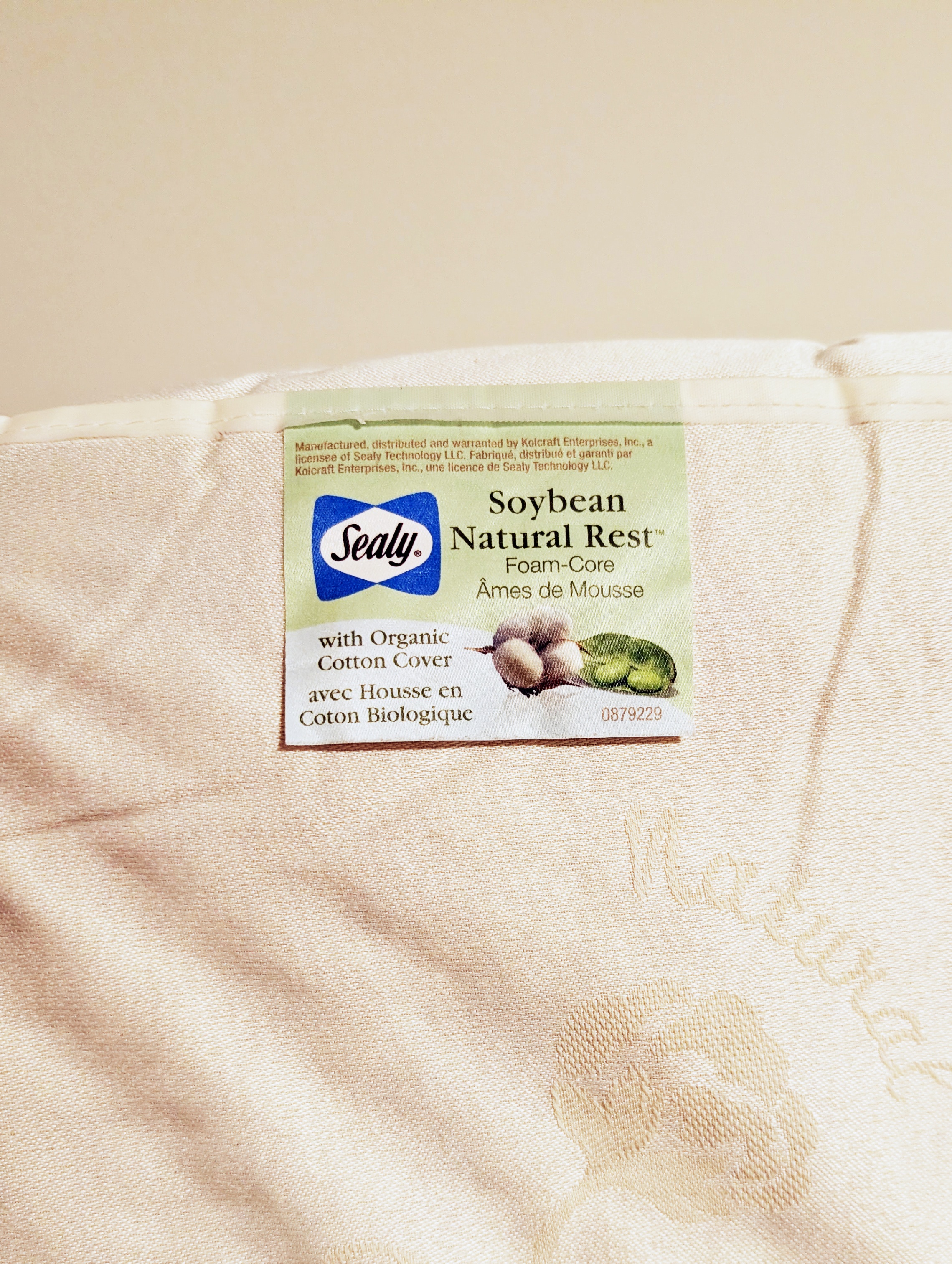 Baby crib set (crib + sealy mattress + 3 protectors + 3 sheets) - photo 2