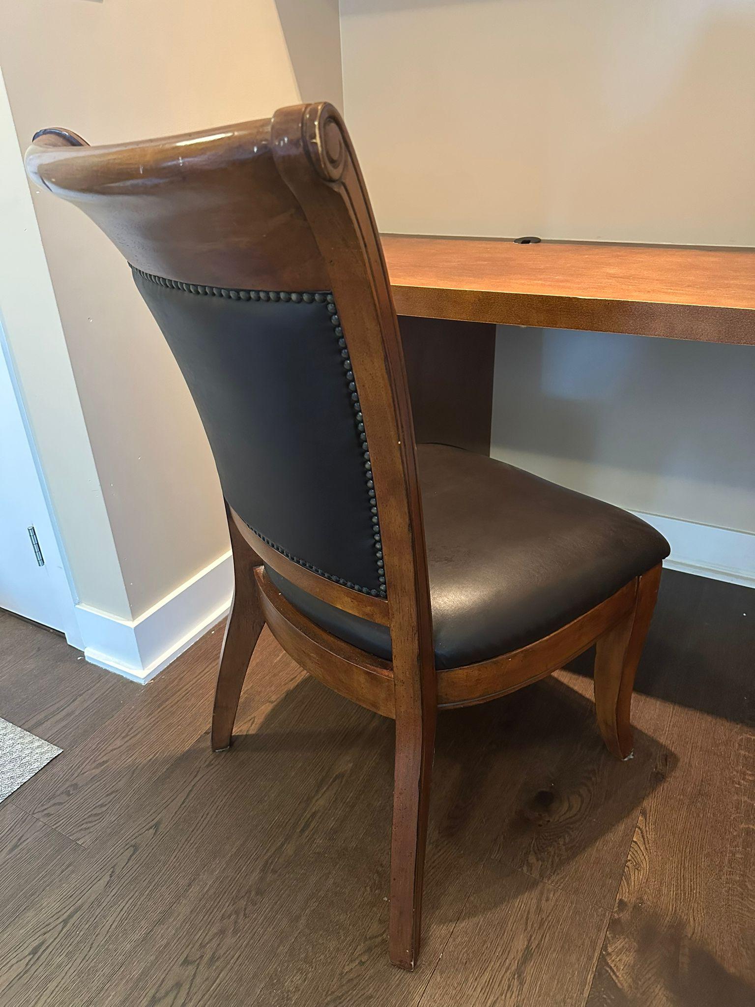 Classic Wooden Study Desk Chair - photo 3