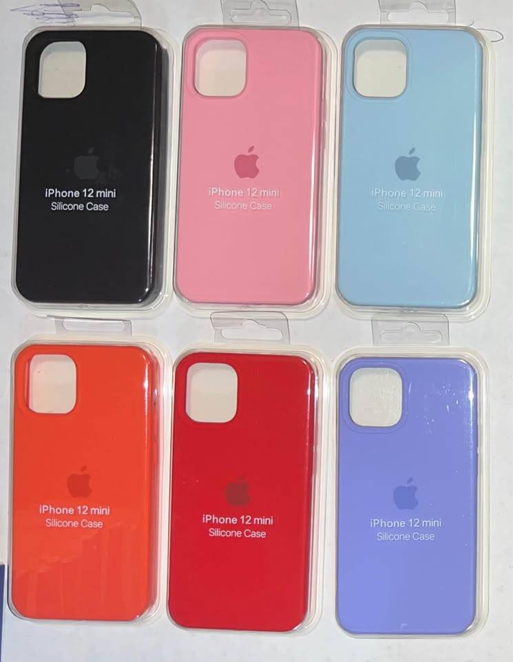 iPhone 12 Silicone Cases (12 Pro, 12 Pro Max, 12 Mini)