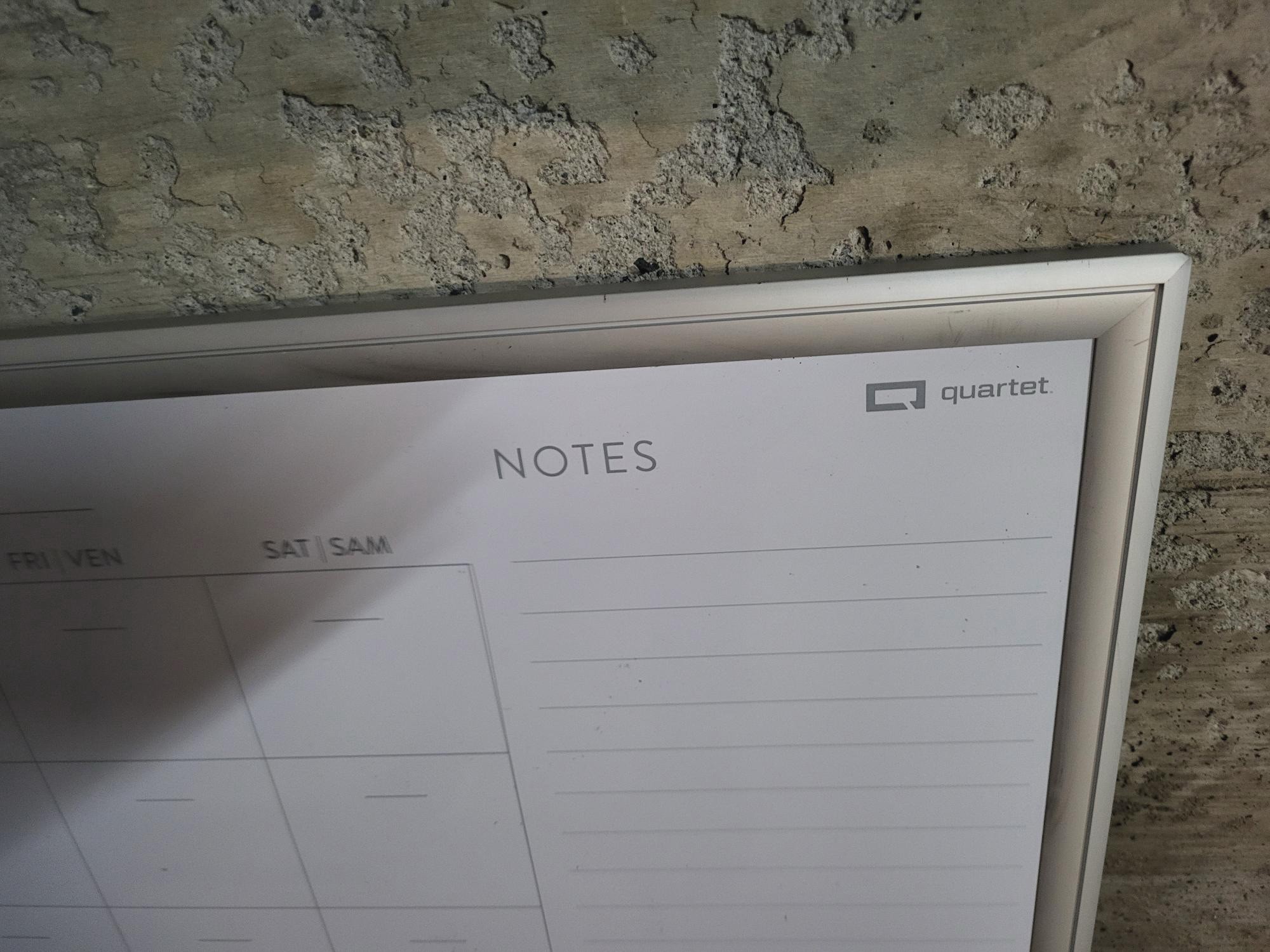 Quartet Monthly Planner Whiteboard with Cork Strip - photo 2