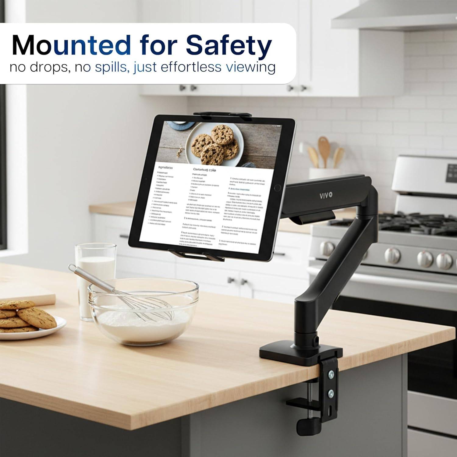 New  VIVO  Mechanical Arm Tablet Desk Mount - photo 2