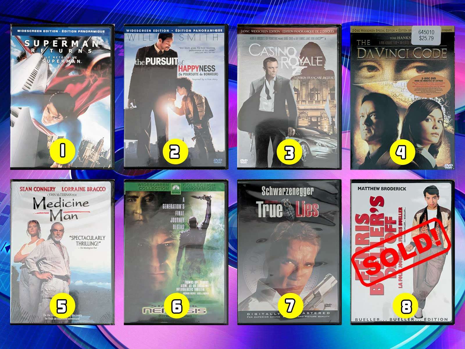 Assorted DVD Movies - Most Only Played Once - $7 Each FIRM - photo 2