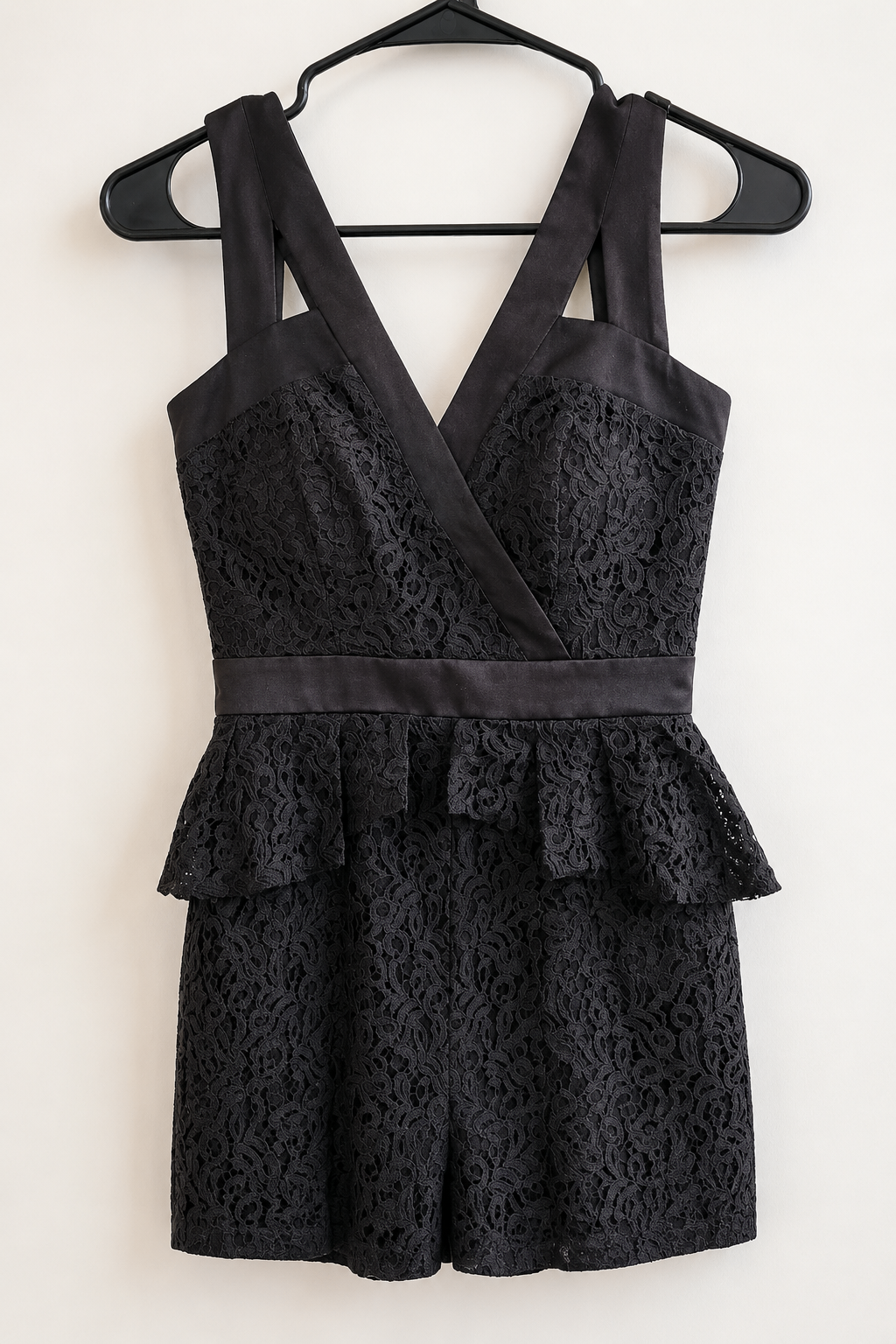 Black Lace Cocktail Dress